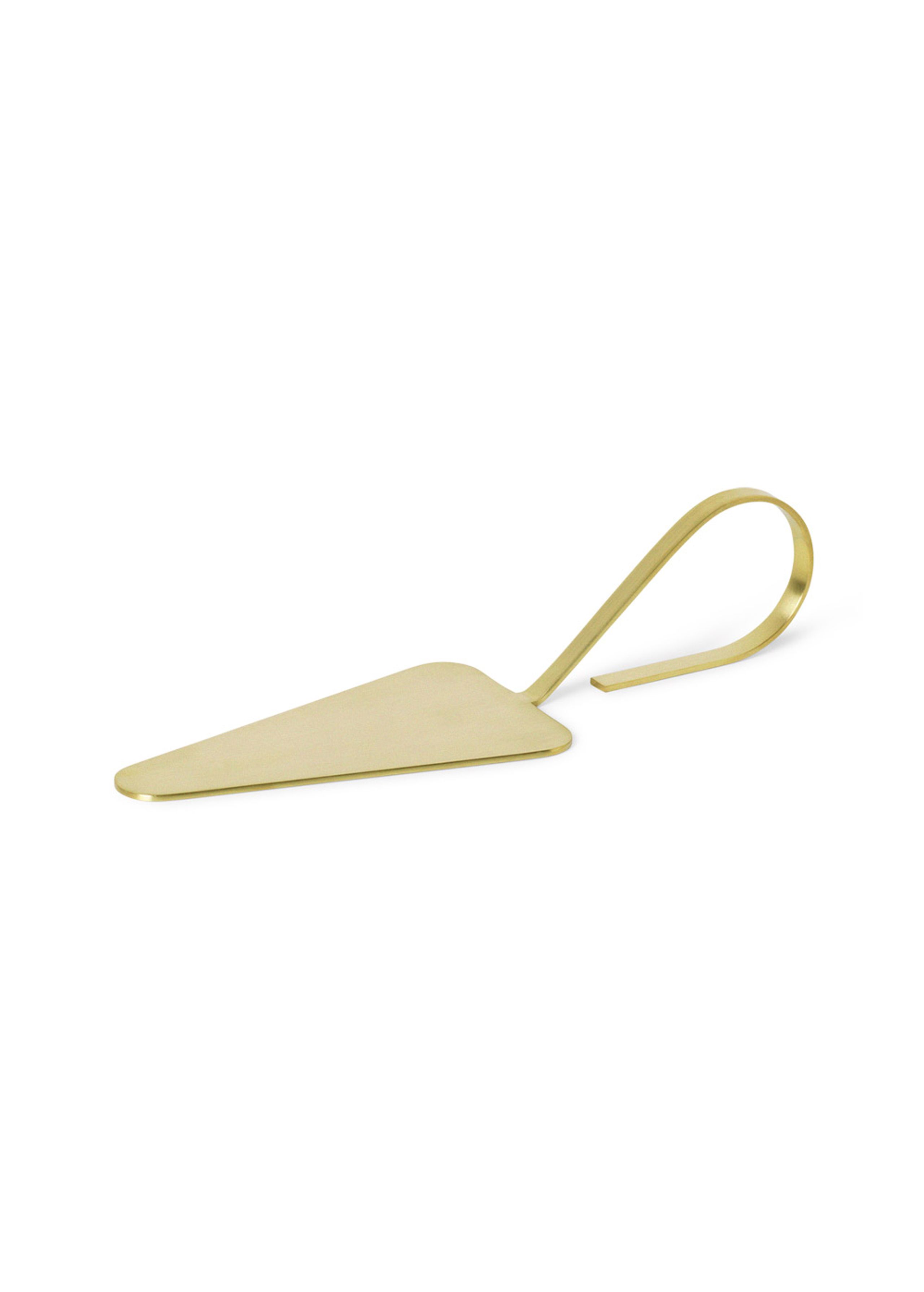 Ferm Living - Sztućce - Fein Cake Server - Brass