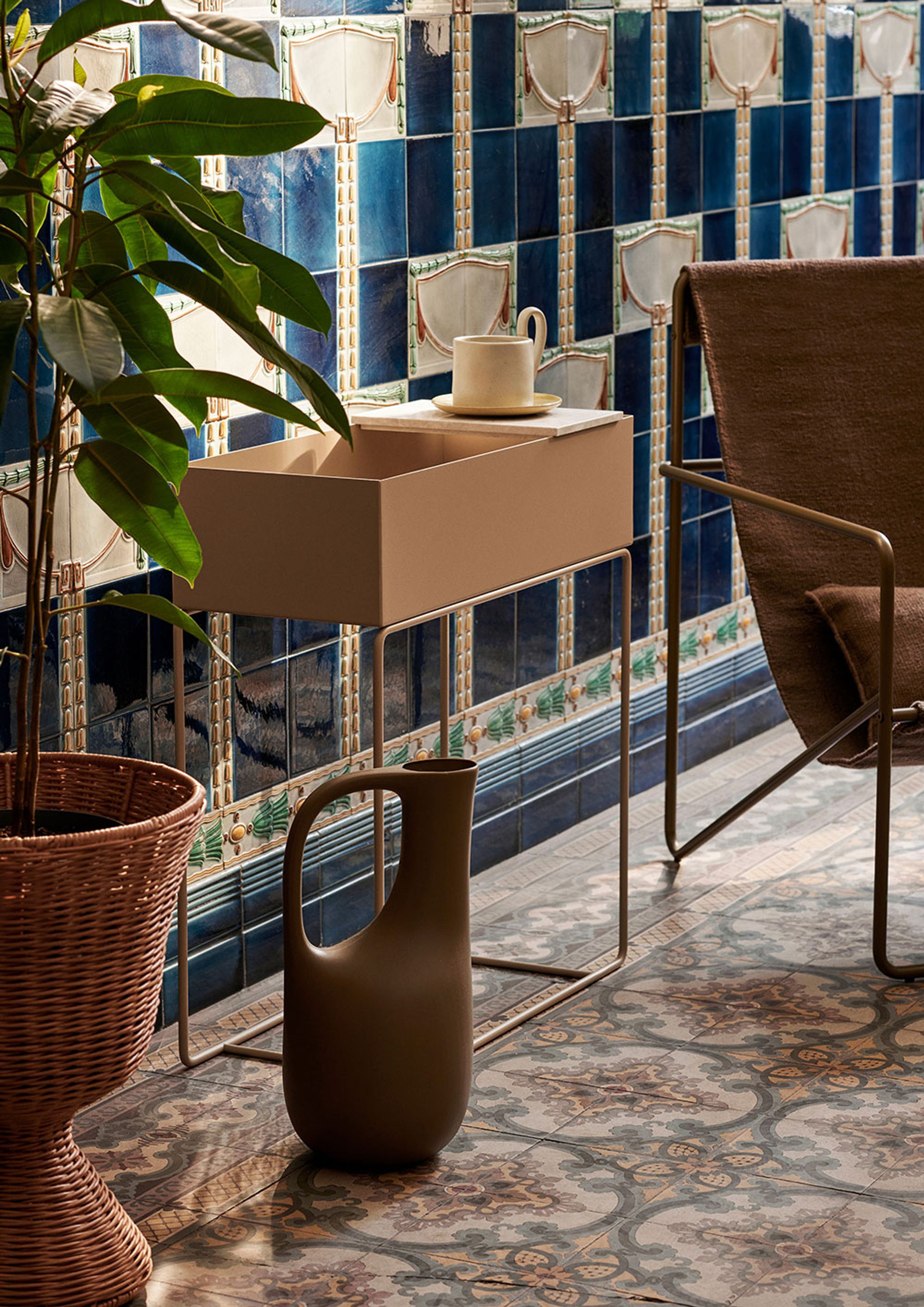 Ferm Living - Flower Box - Plant Box - Black