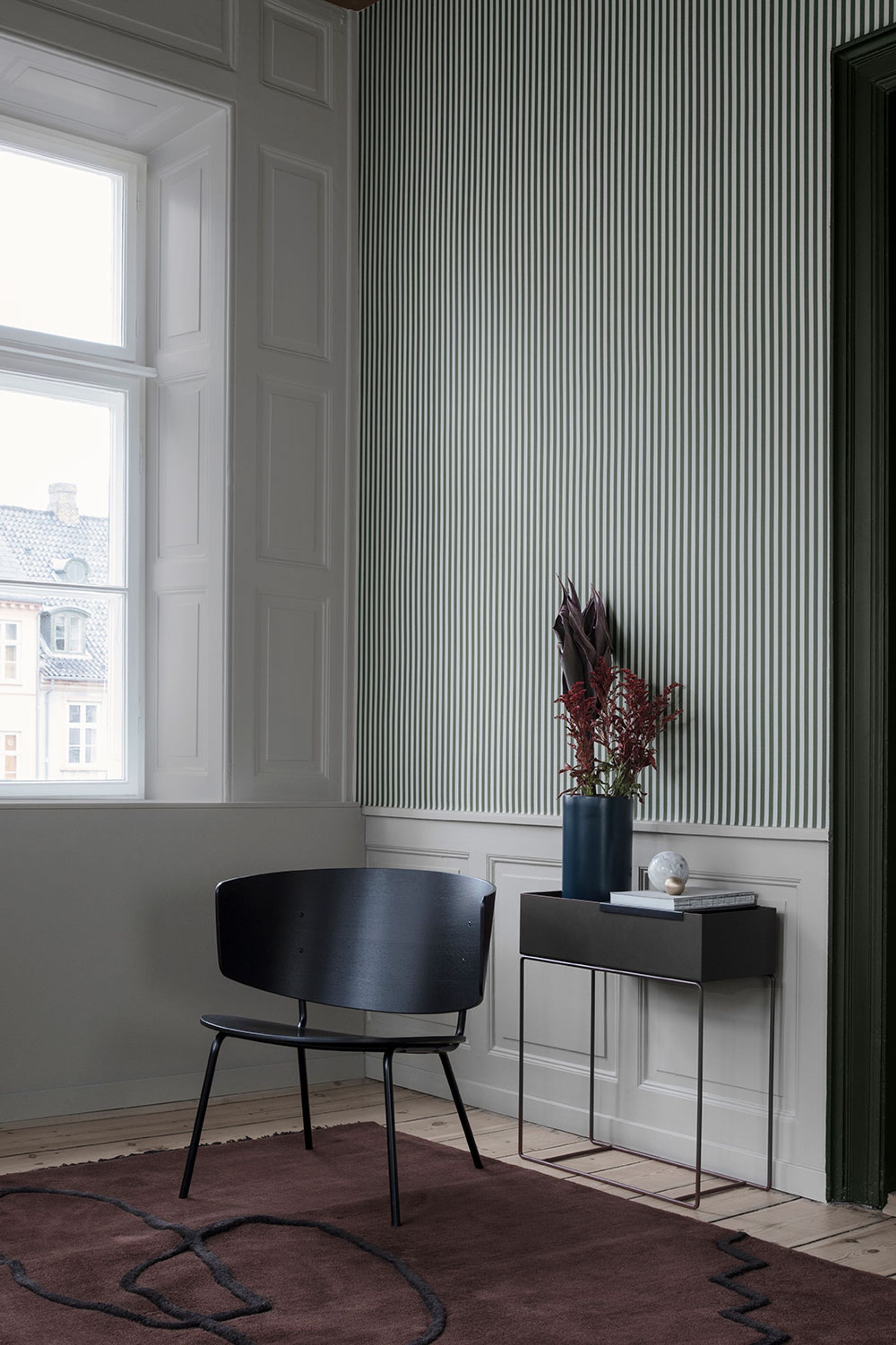 Ferm Living - Flower Box - Plant Box - Black