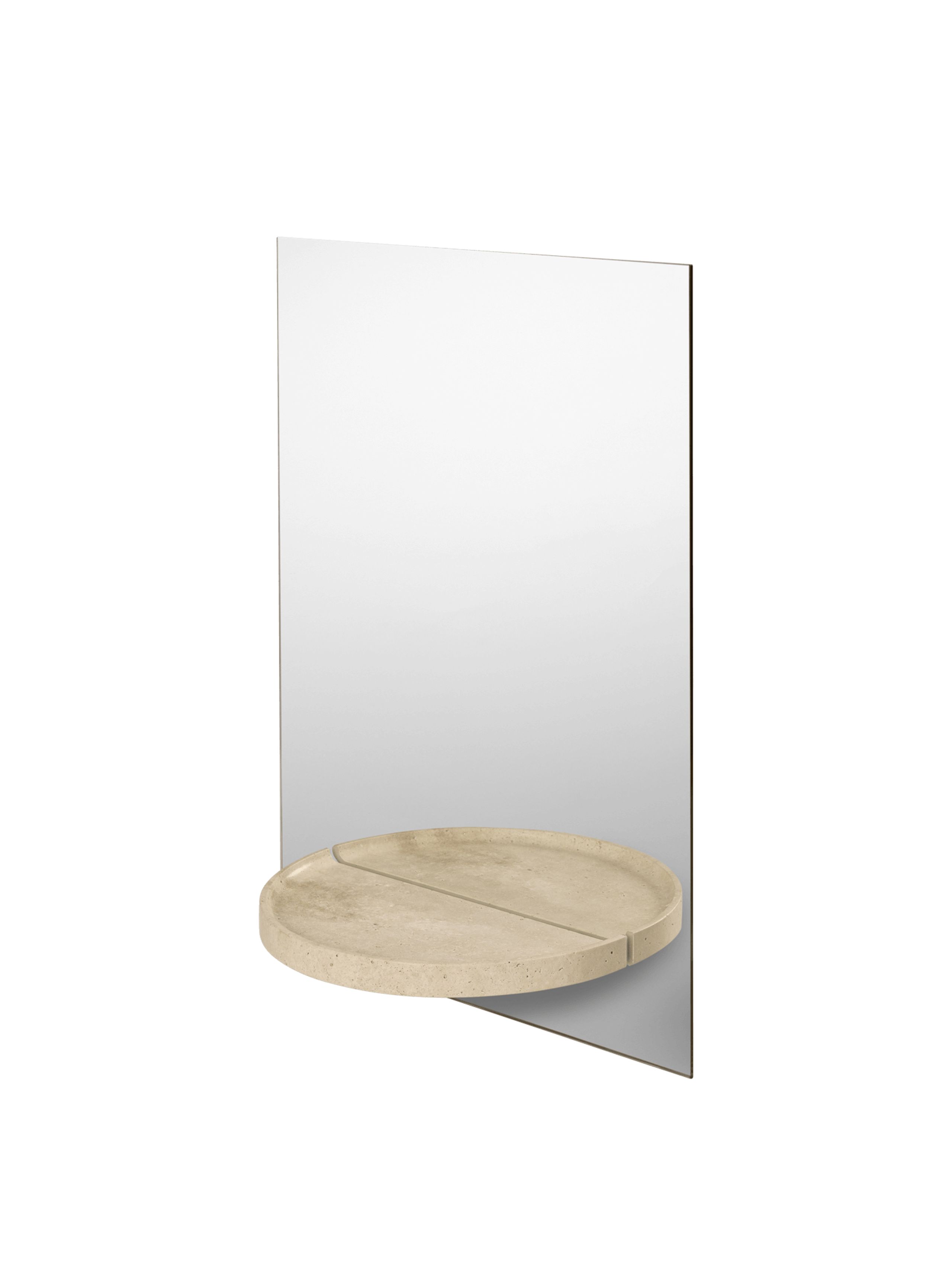 Ferm Living - Dětská taška - Symmetry Mirror - Travertine