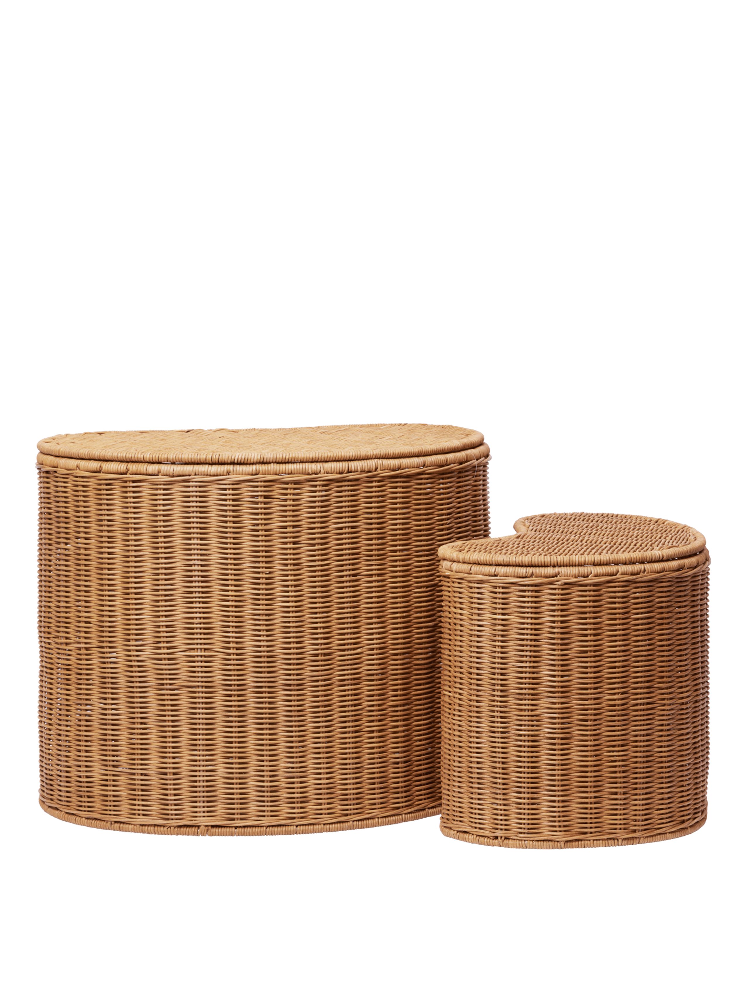 Ferm Living - Opbergdoos voor kinderen - Willora Braided Storage - Natural