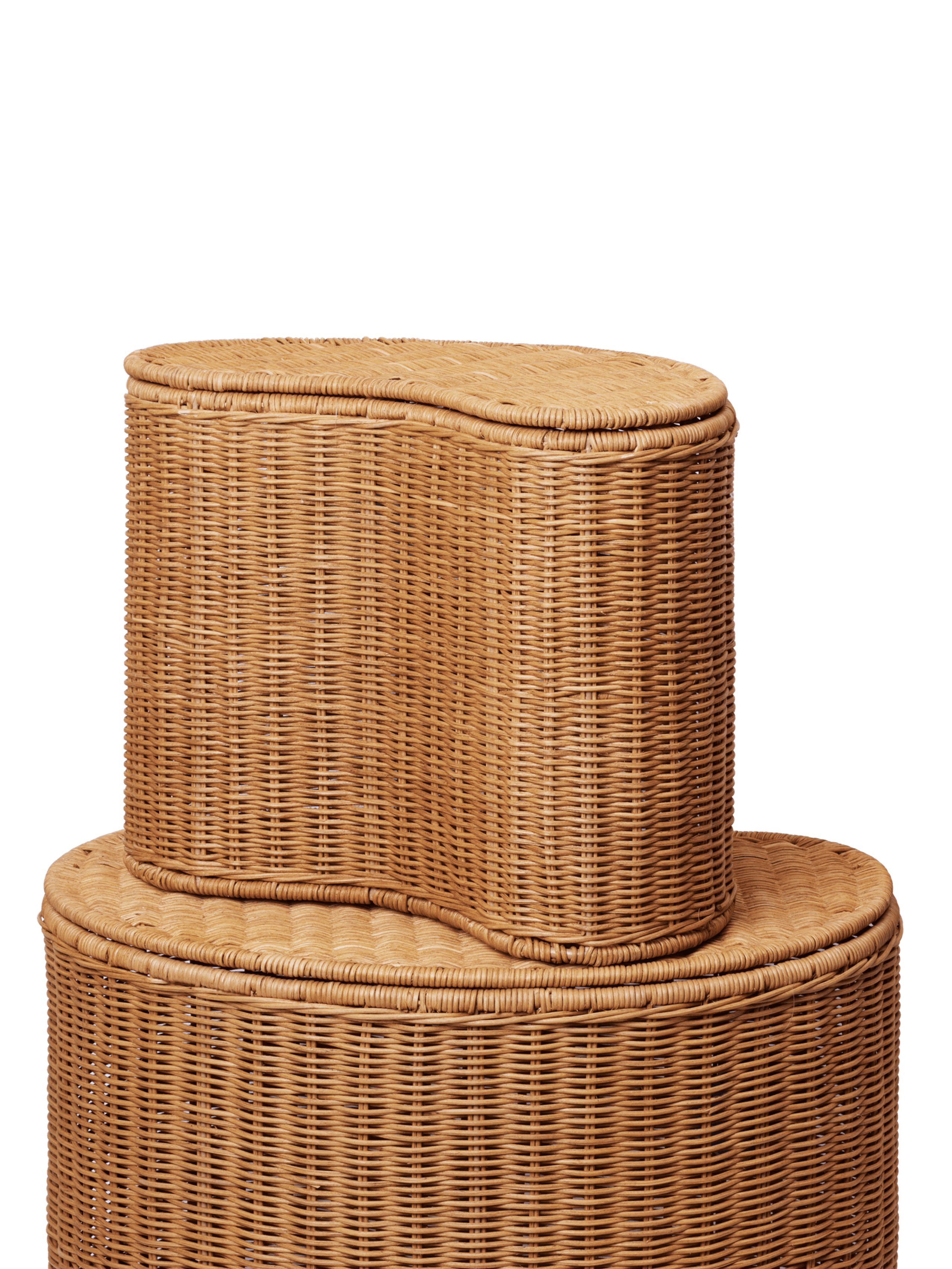 Ferm Living - Opbergdoos voor kinderen - Willora Braided Storage - Natural