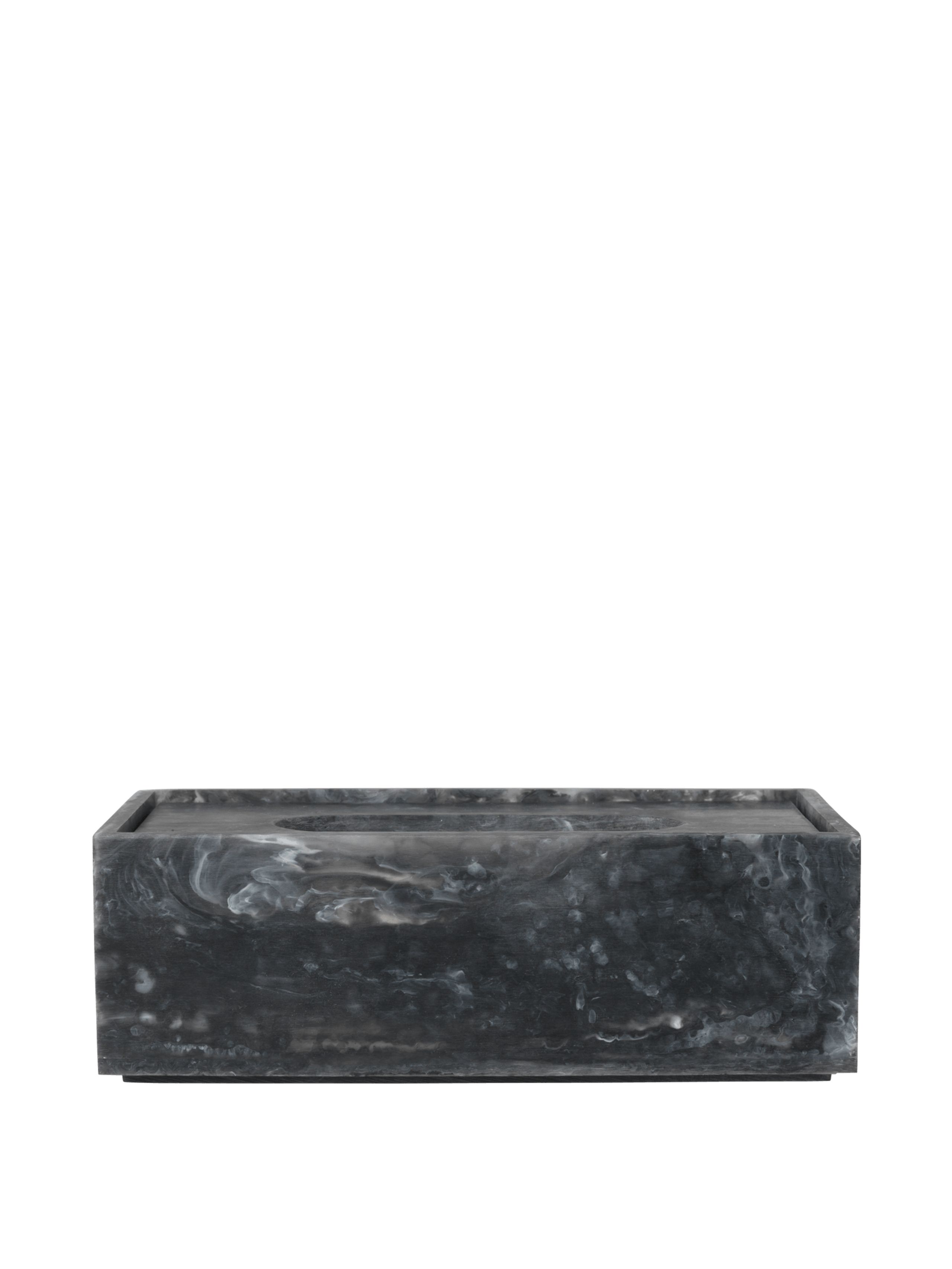 Ferm Living - Schlafsack für Kinder - Mist Tissue Box - Charcoal