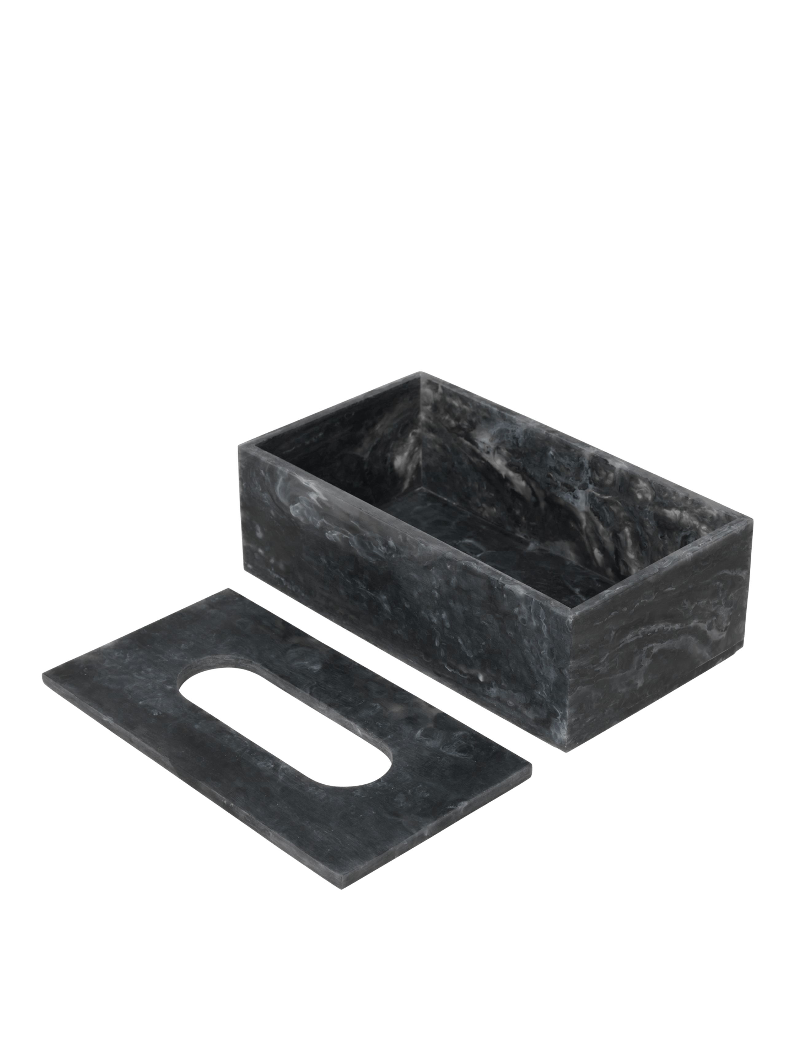 Ferm Living - Schlafsack für Kinder - Mist Tissue Box - Charcoal