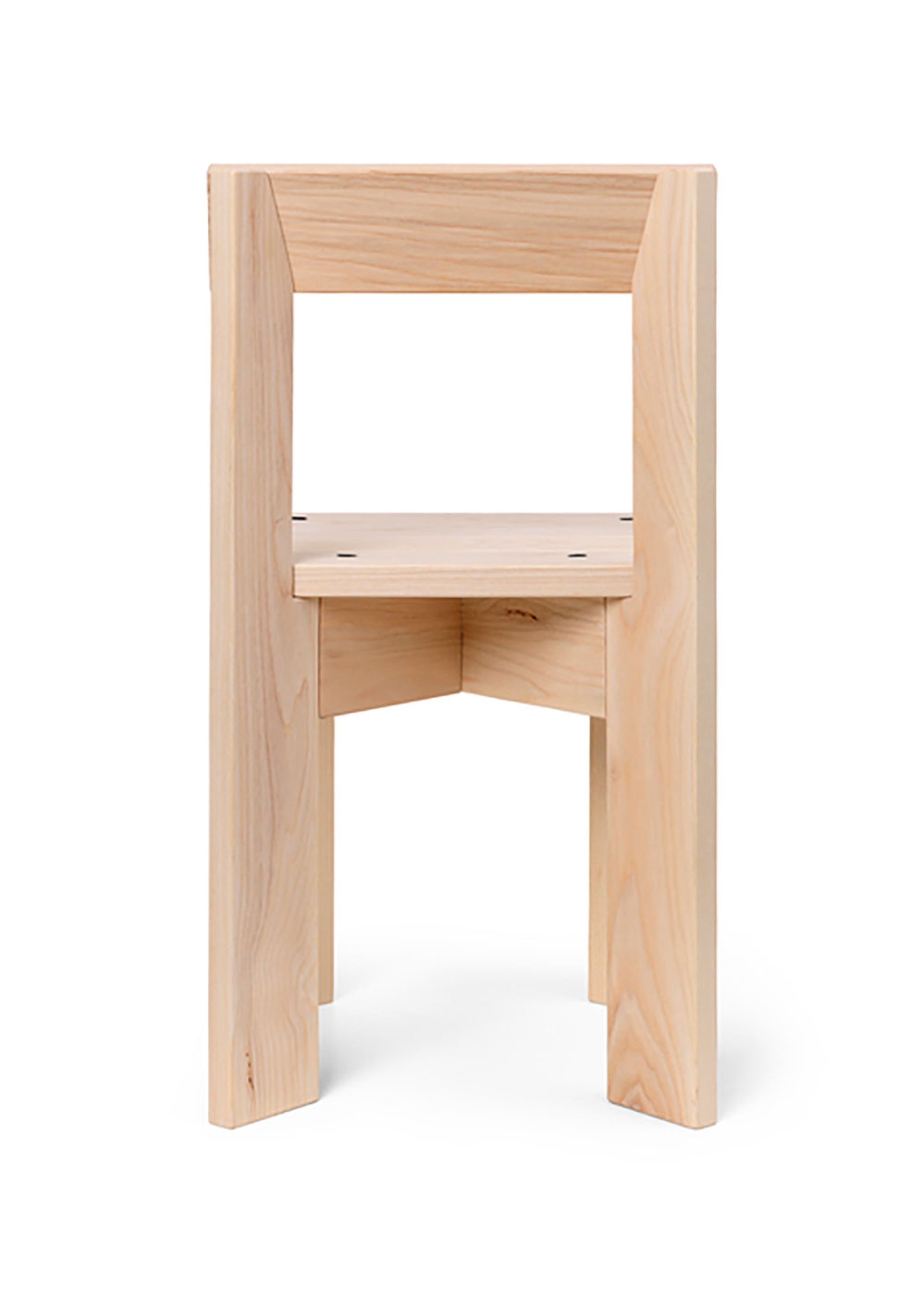 Ferm Living - Børnestol - Ark Kids Chair - Natural Ash - Low