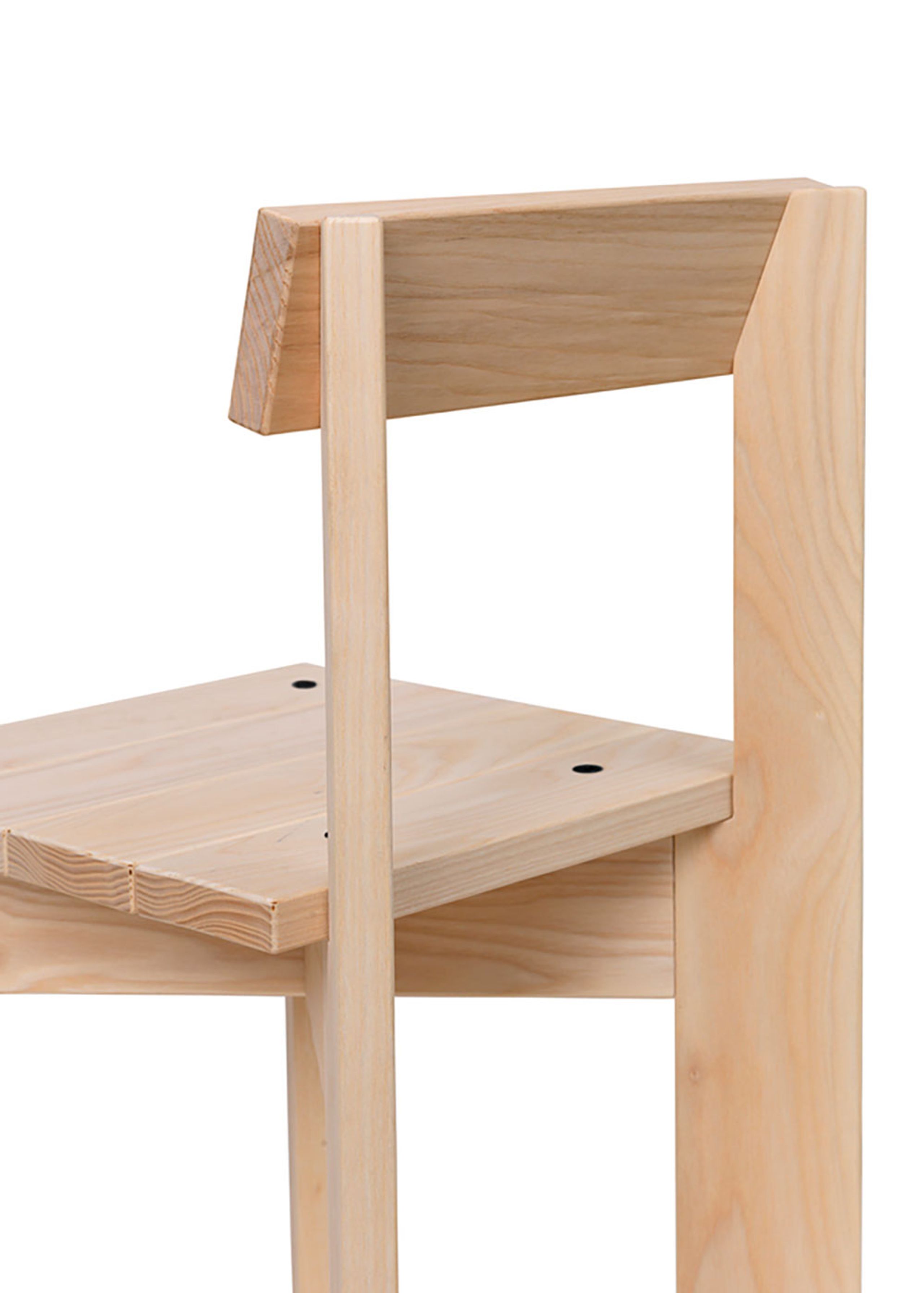 Ferm Living - Børnestol - Ark Kids Chair - Natural Ash - Low