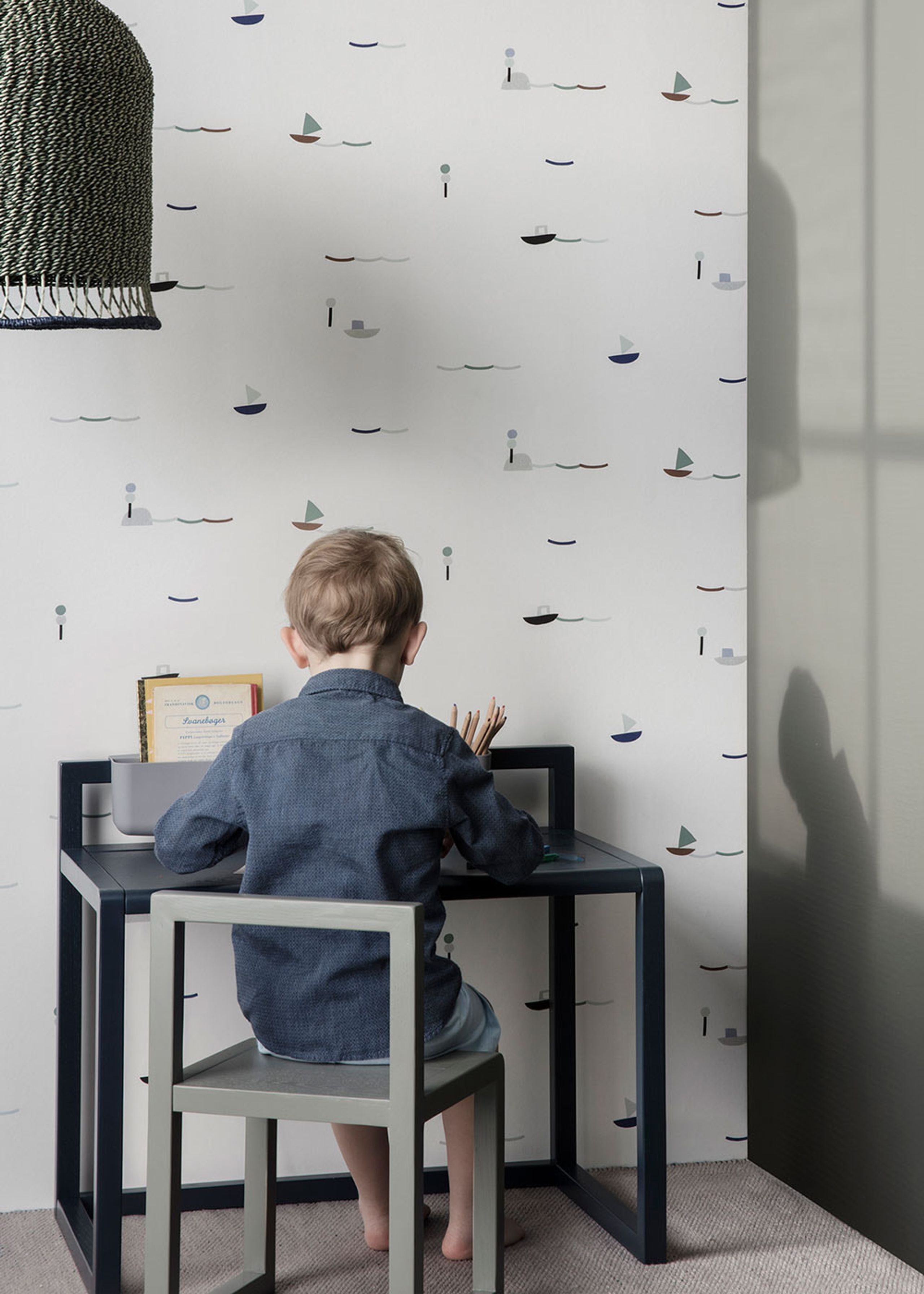 Ferm Living - Kids chair - Little Architect Chair - Grey