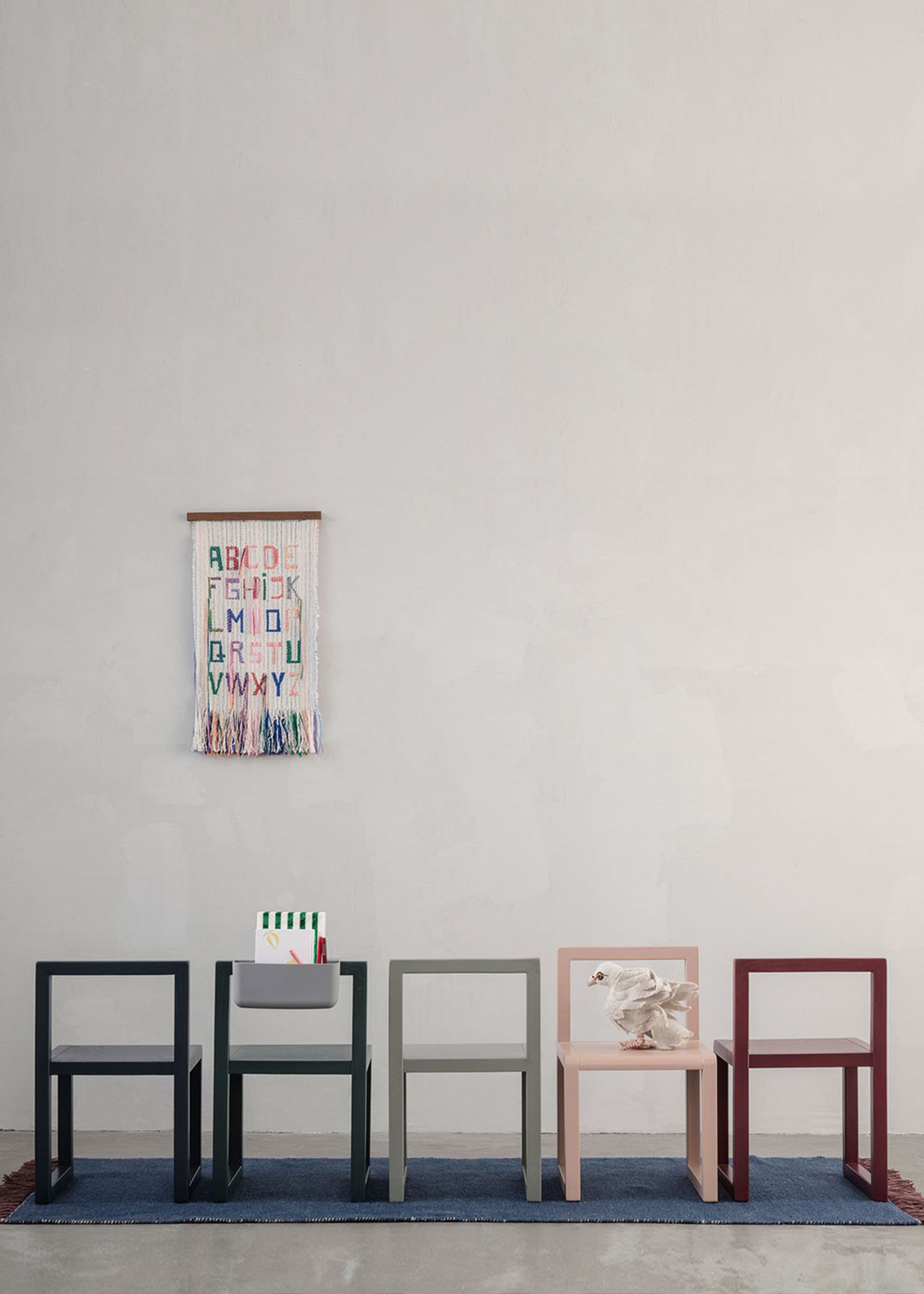 Ferm Living - Kids chair - Little Architect Chair - Grey