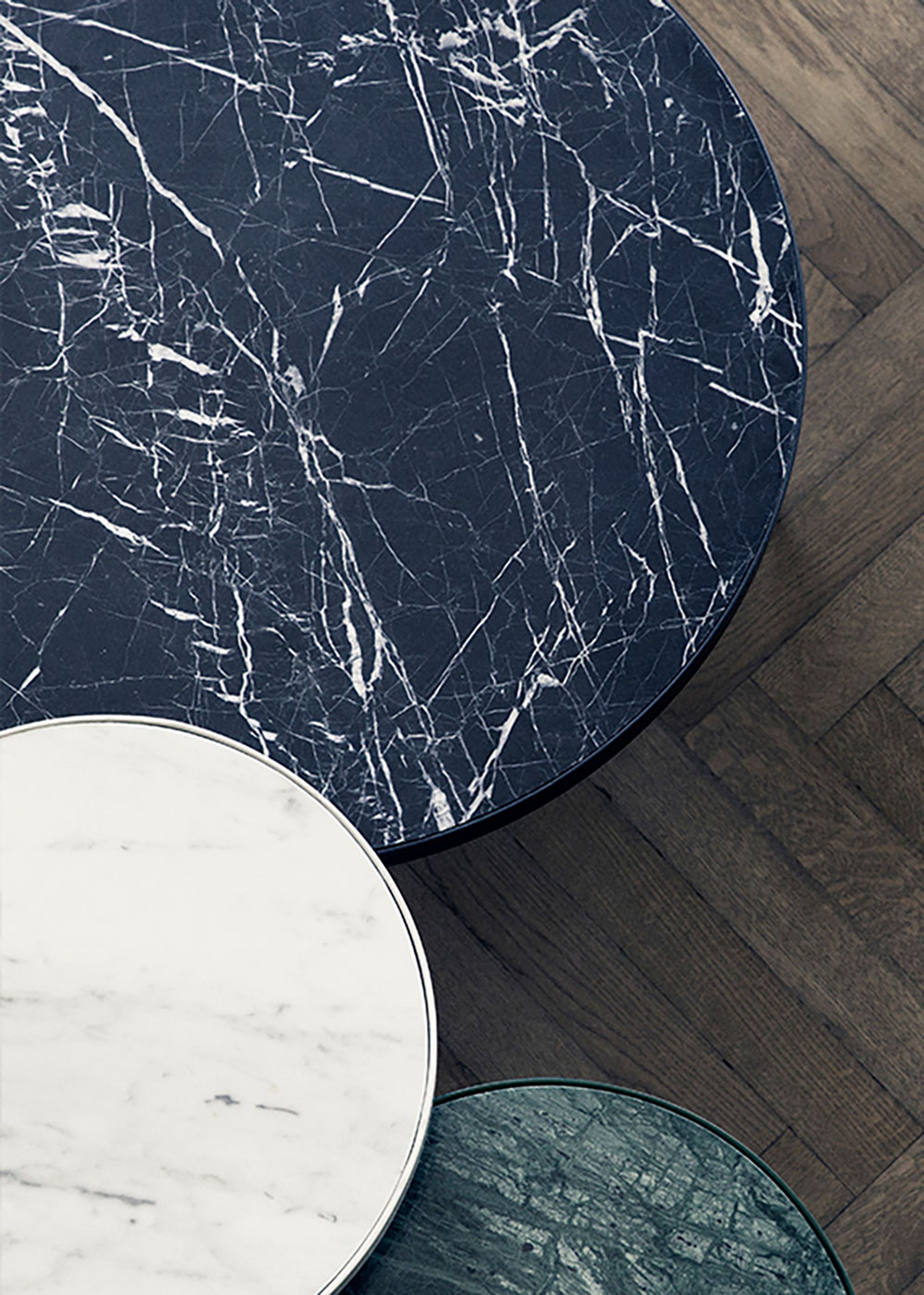 Ferm Living - Consiglio - Marble Sofabord - Large - Black