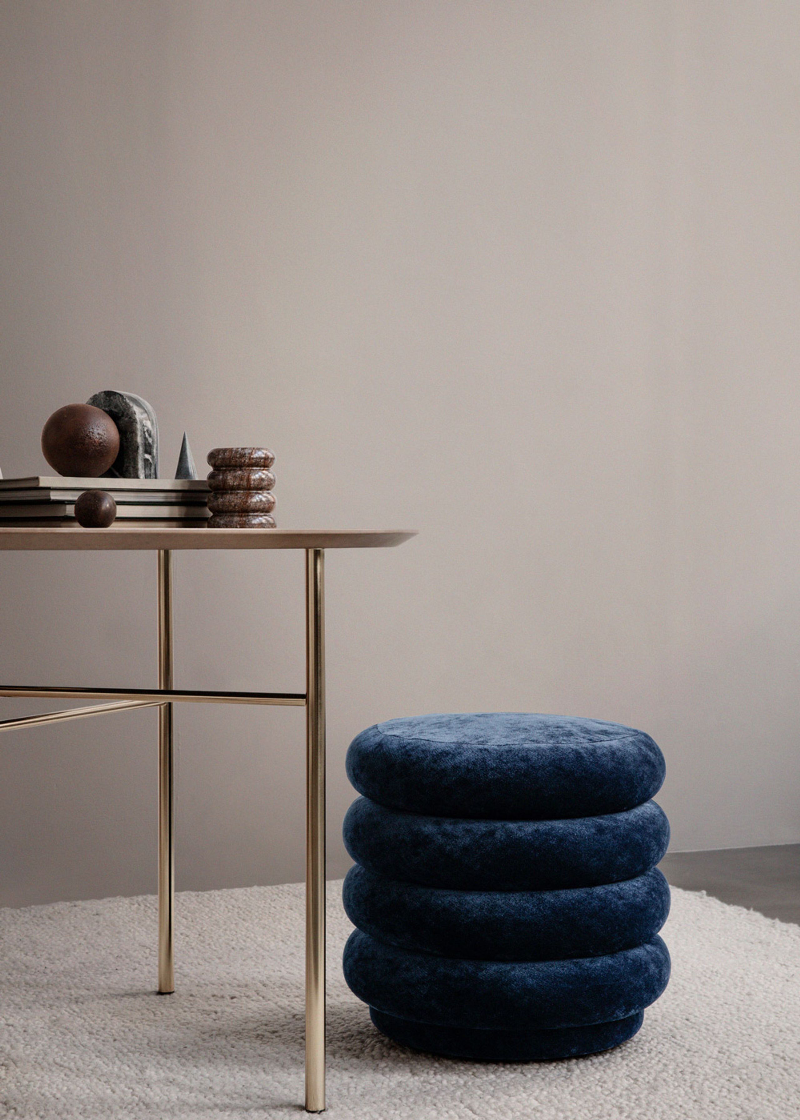 Ferm Living - - Mingle Table Legs / Metal - W68 - Chrome