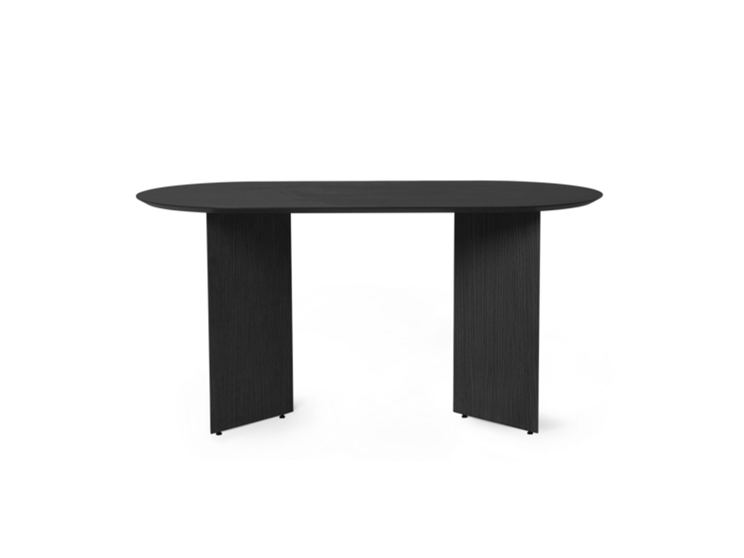 Ferm Living - Jídelní stůl - Mingle Table Legs / Wood - W48 - Black Veneer