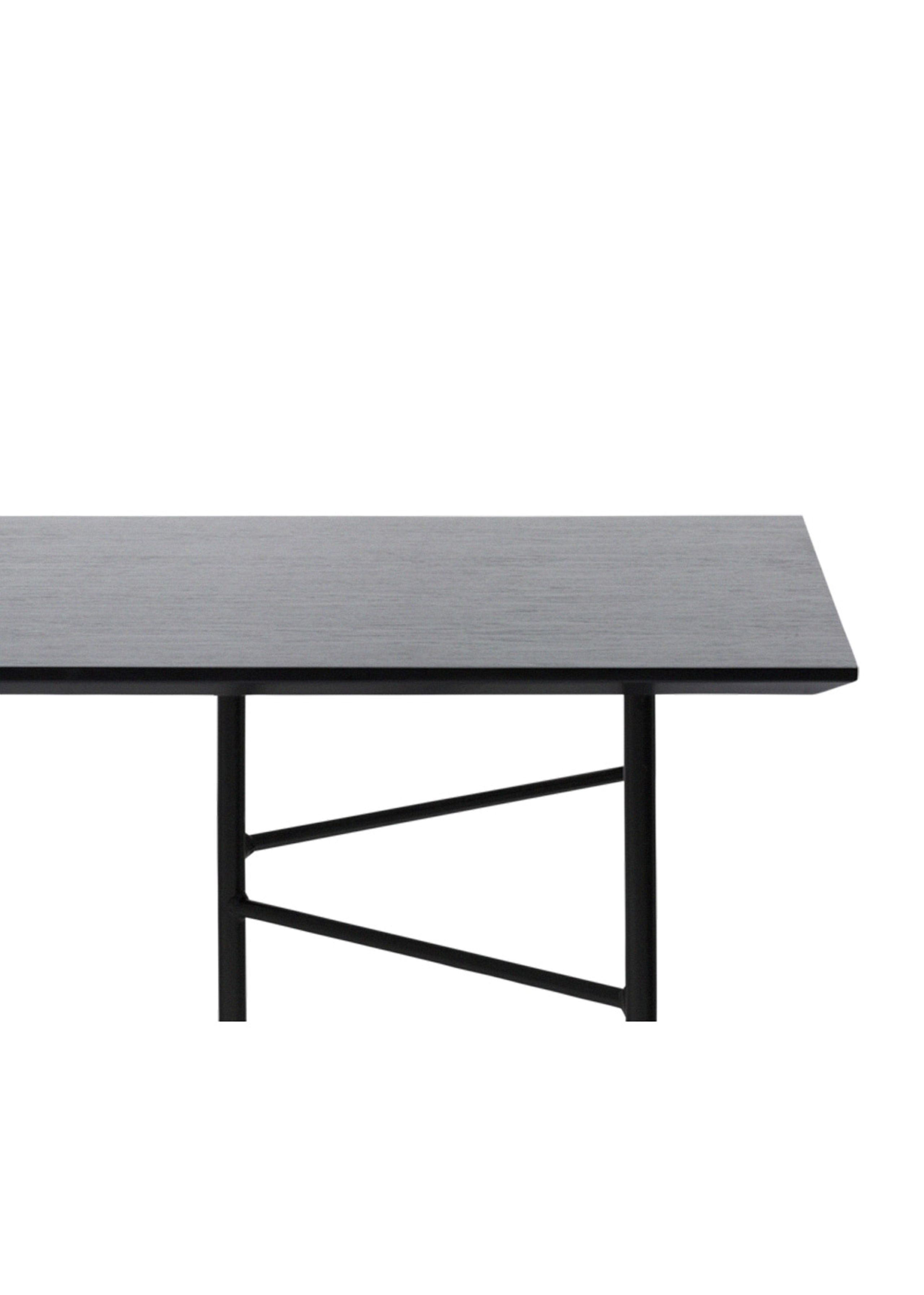 Ferm Living - Bord - Mingle Table Top / Rectangular - Large - Black Veneer