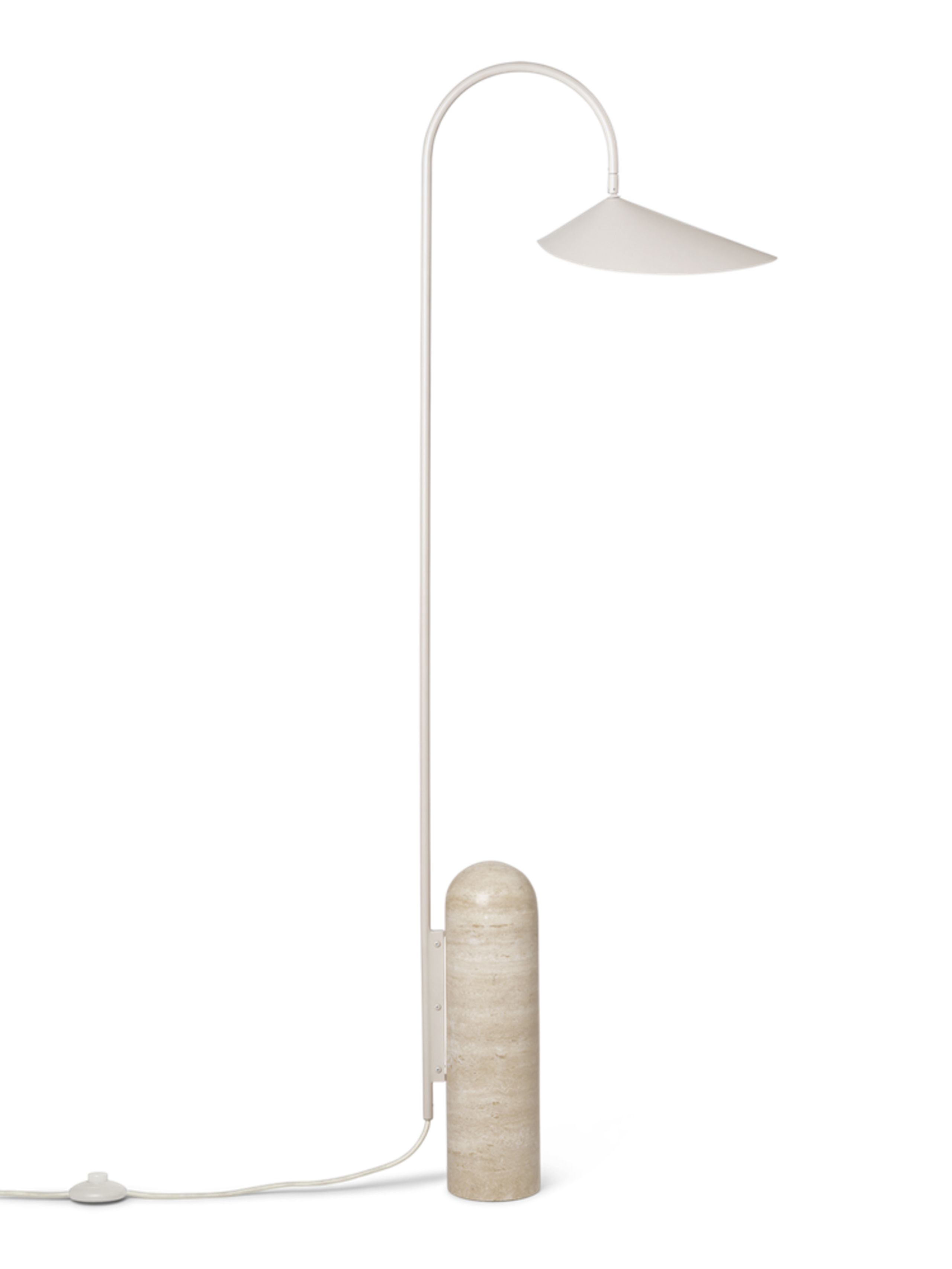 Ferm Living - Table Lamp - Arum Floor Lamp - Cashmere