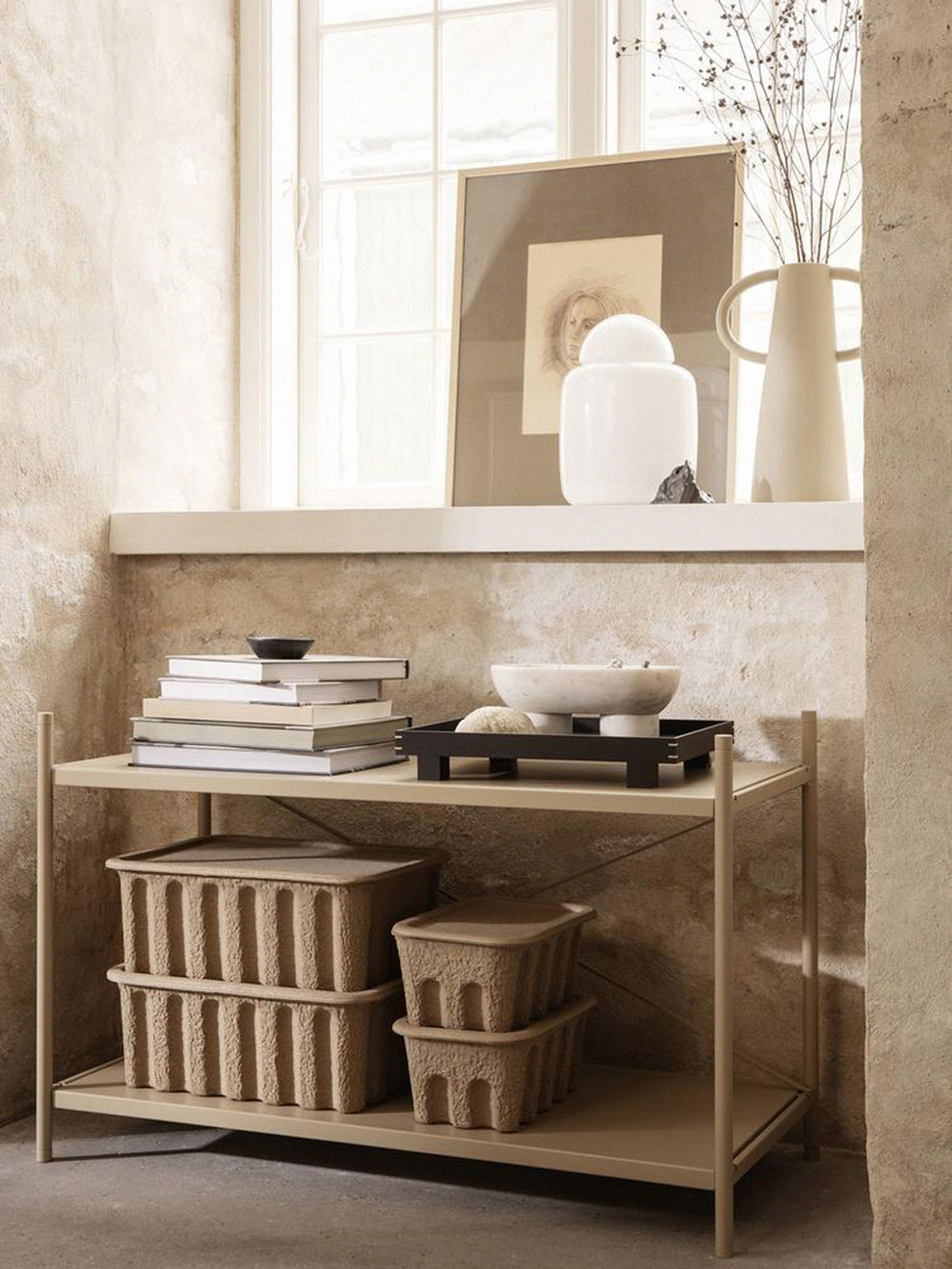 Ferm Living - Tischlampe - Bell Table Lamp - White Opal Glass