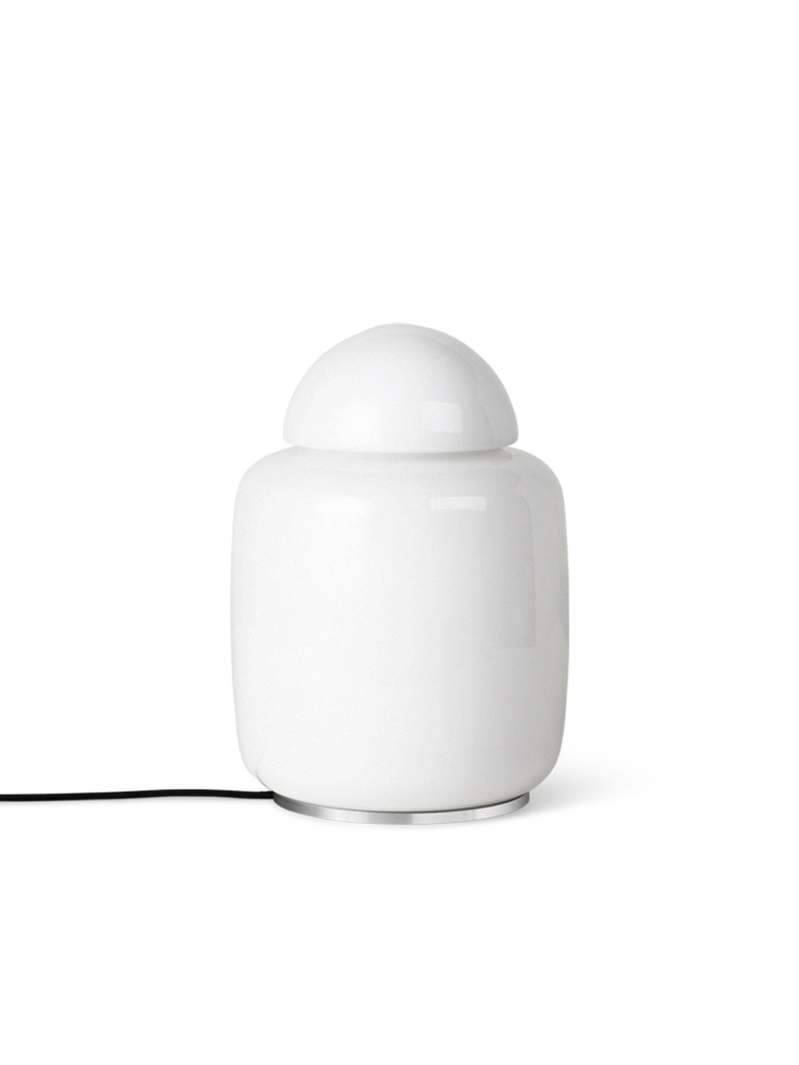 Ferm Living - Tischlampe - Bell Table Lamp - White Opal Glass