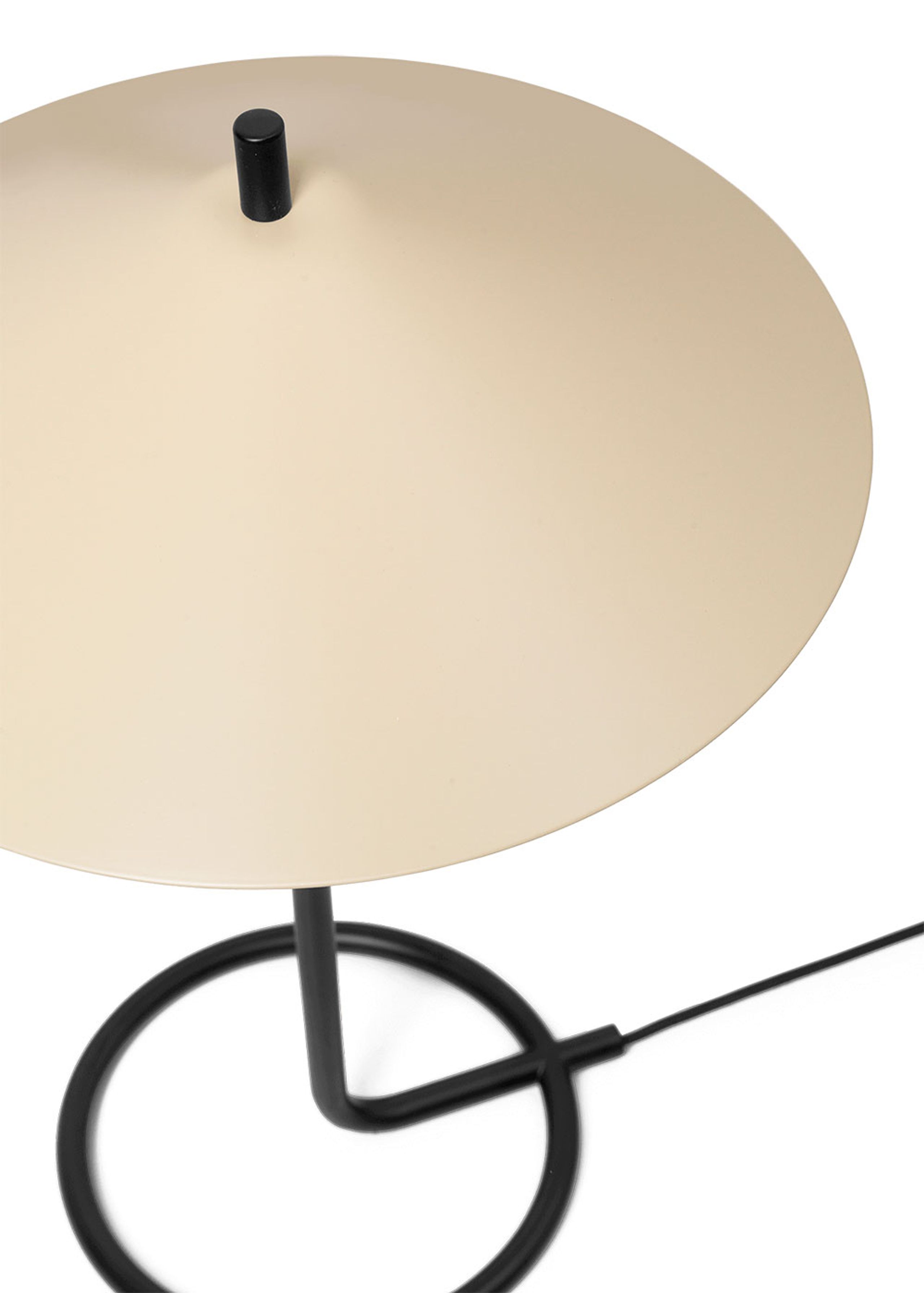 Ferm Living - Table Lamp - Filo Table Lamp - Sort/Cashmere