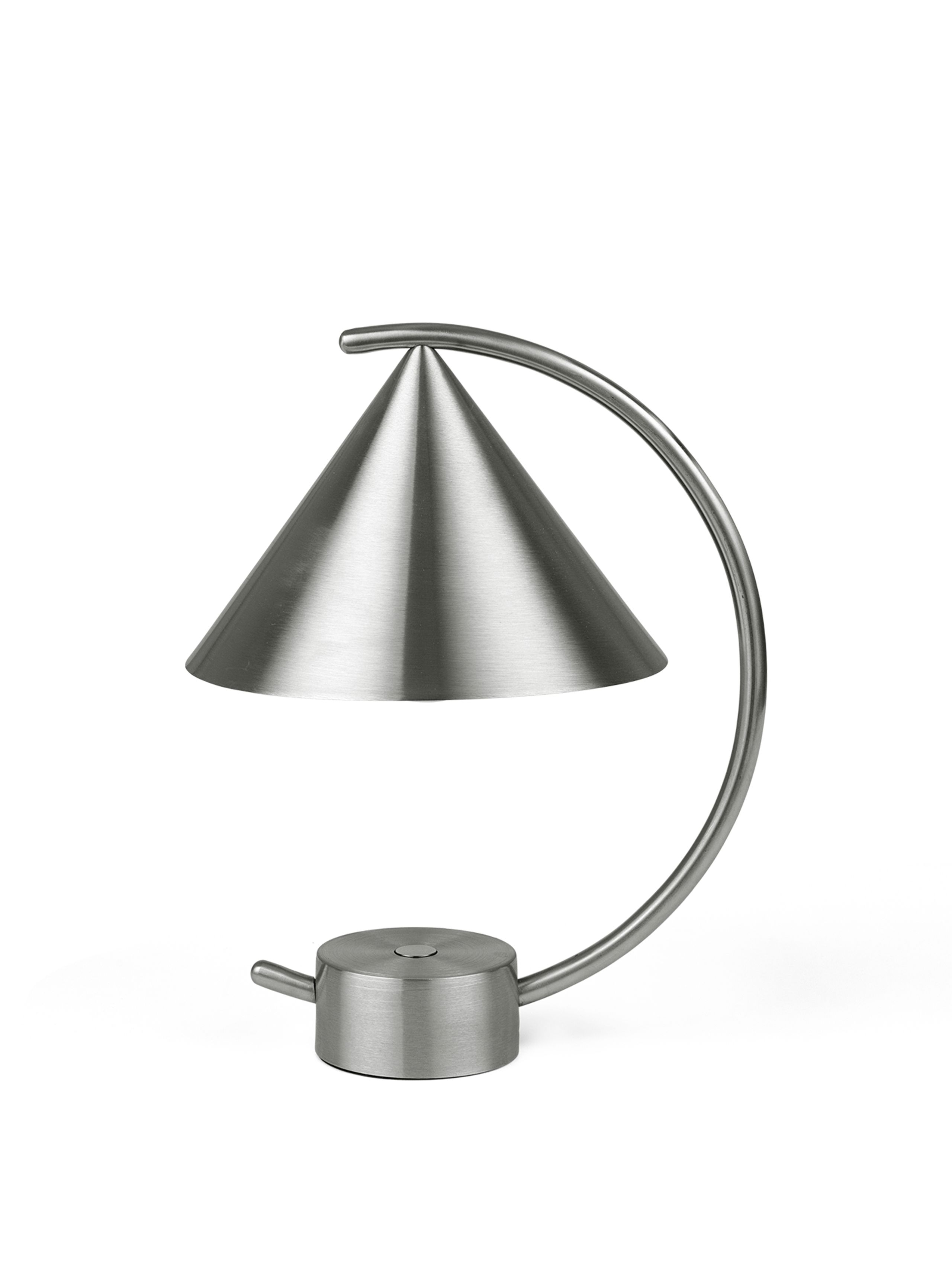 Ferm Living - Tafellamp - Meridian Lamp - Brushed Steel