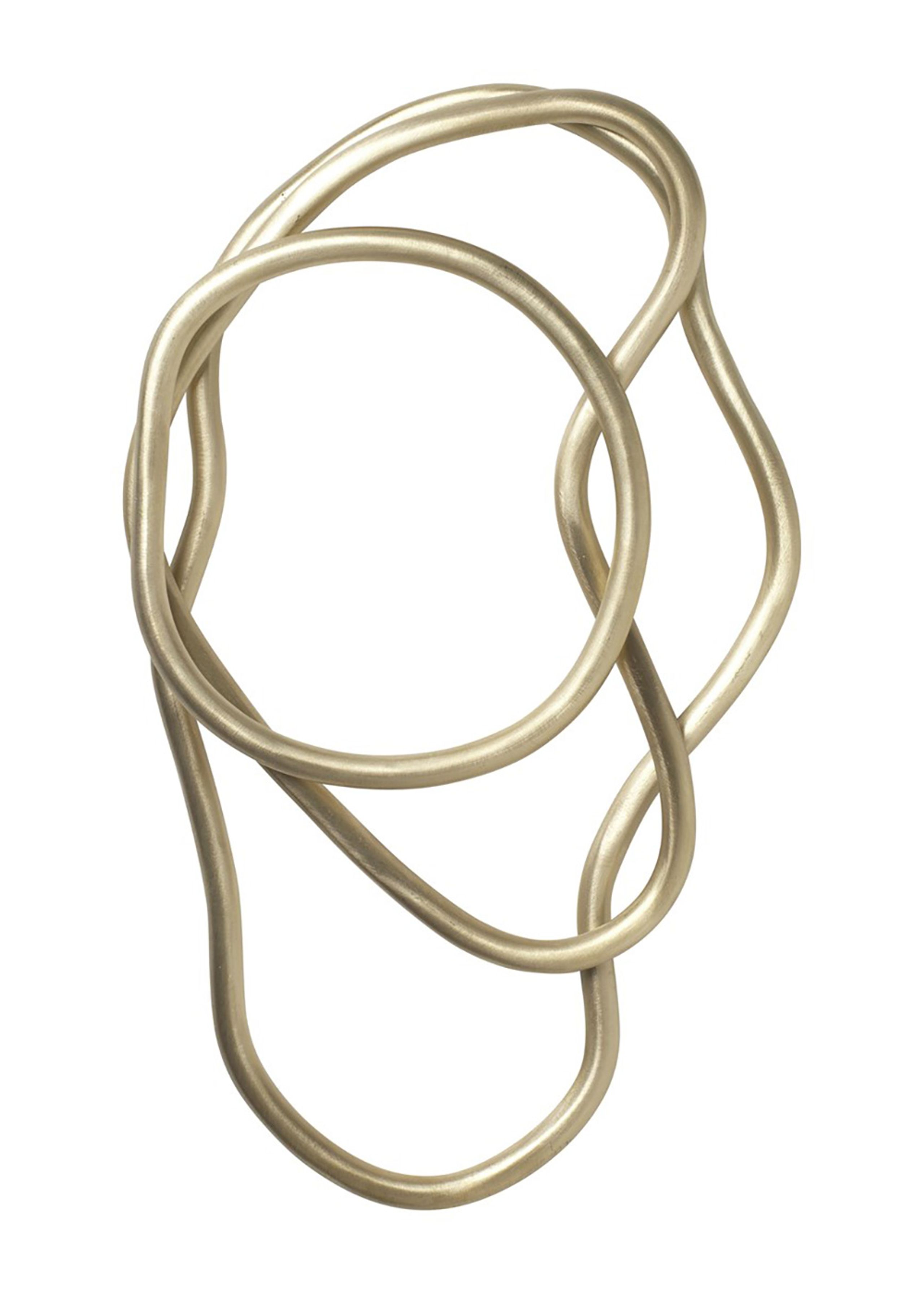 Ferm Living - Faldón de la mesa - Pond Trivets - Brass