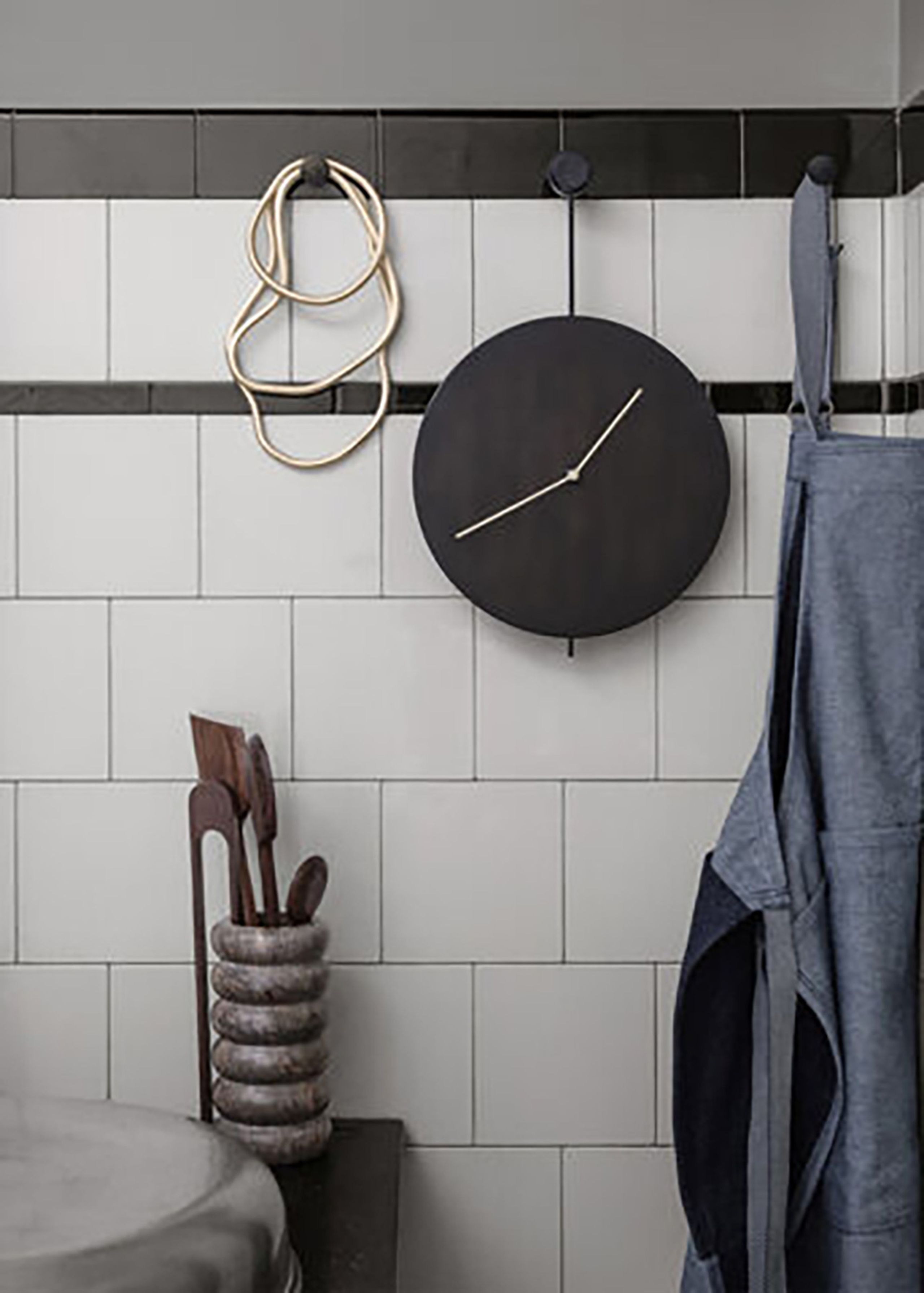 Ferm Living - Faldón de la mesa - Pond Trivets - Brass