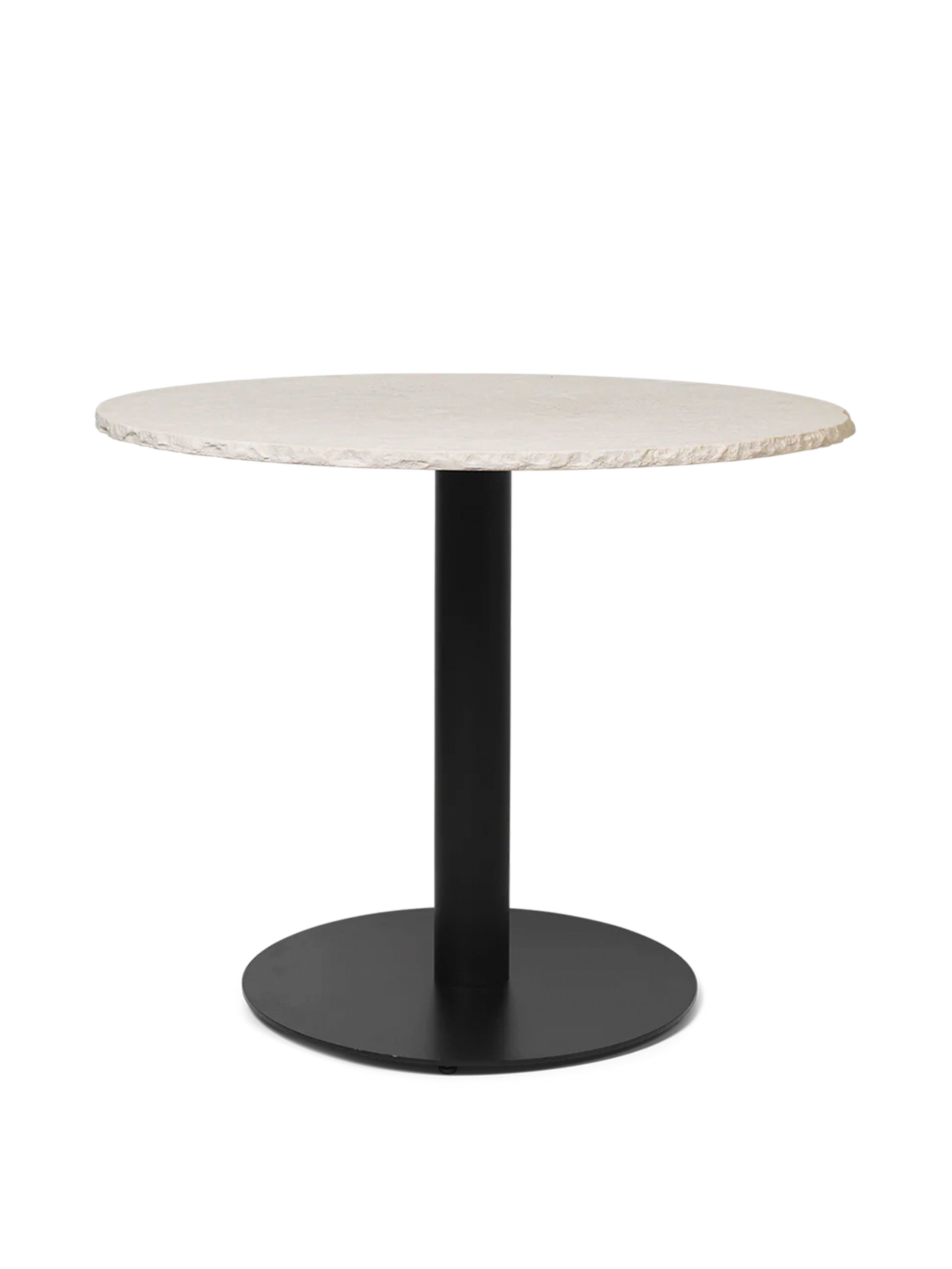 Ferm Living - Cafe-table - Mineral Dining Table - Bianco Curia/Black