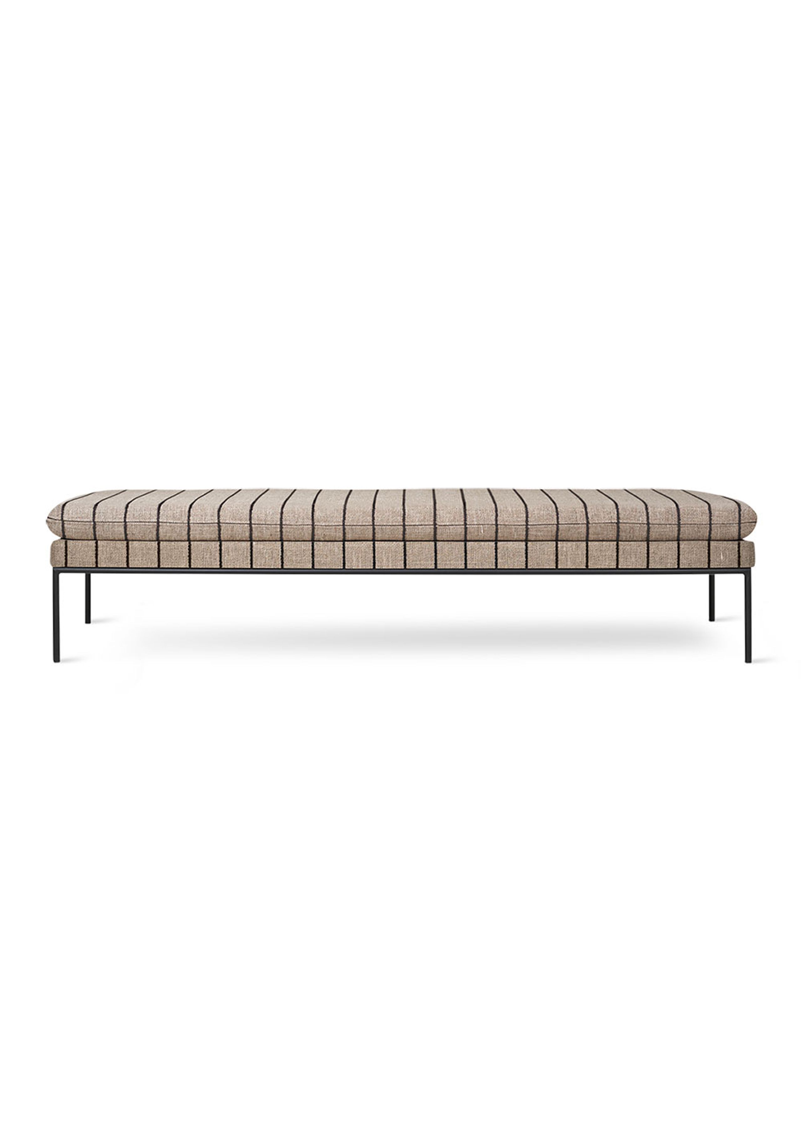 Ferm Living - Daybed - Turn Daybed - Black - Pasadena - Sand/Black