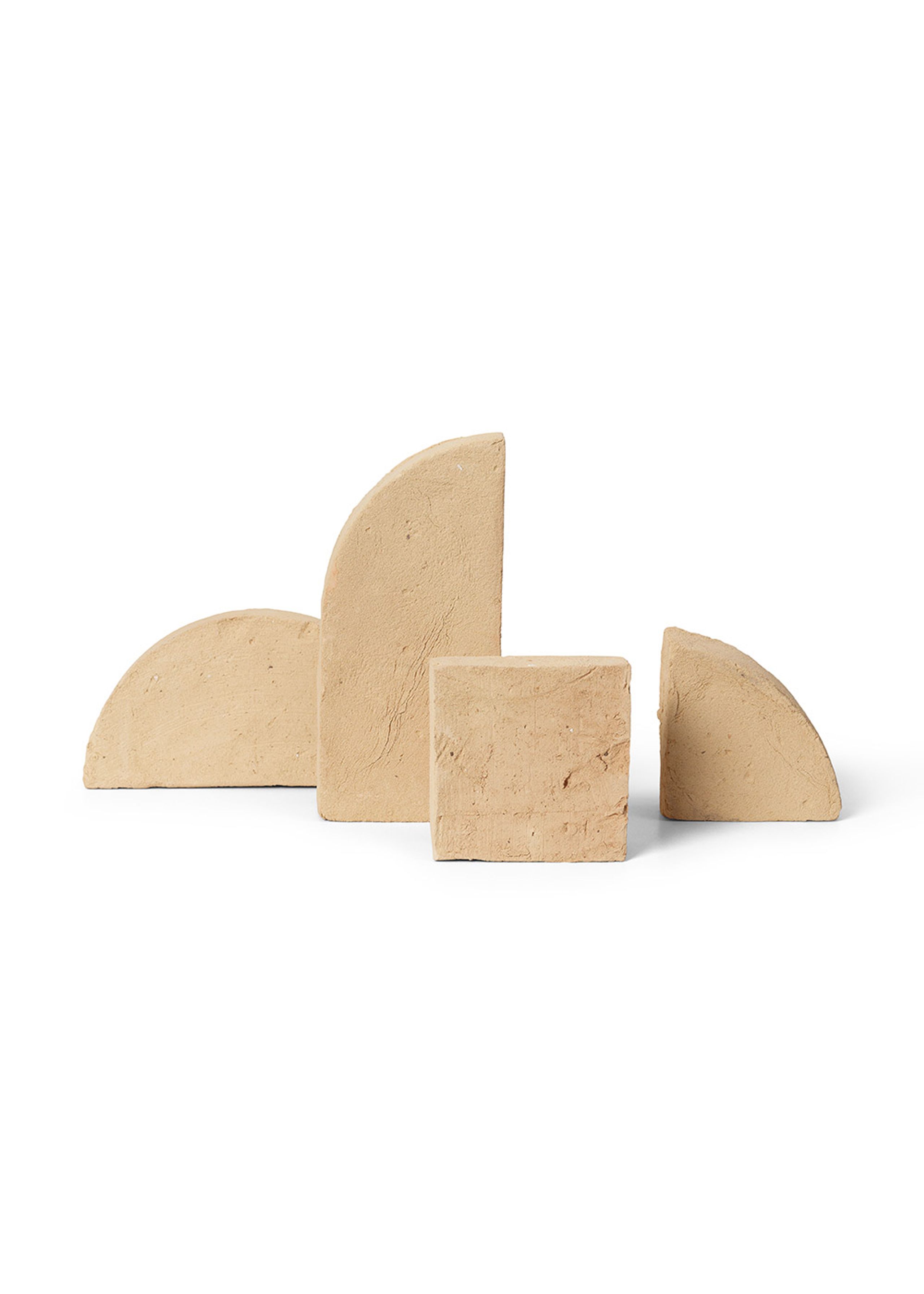 Ferm Living - Decoração - Shape Sculpture Set - Yellow