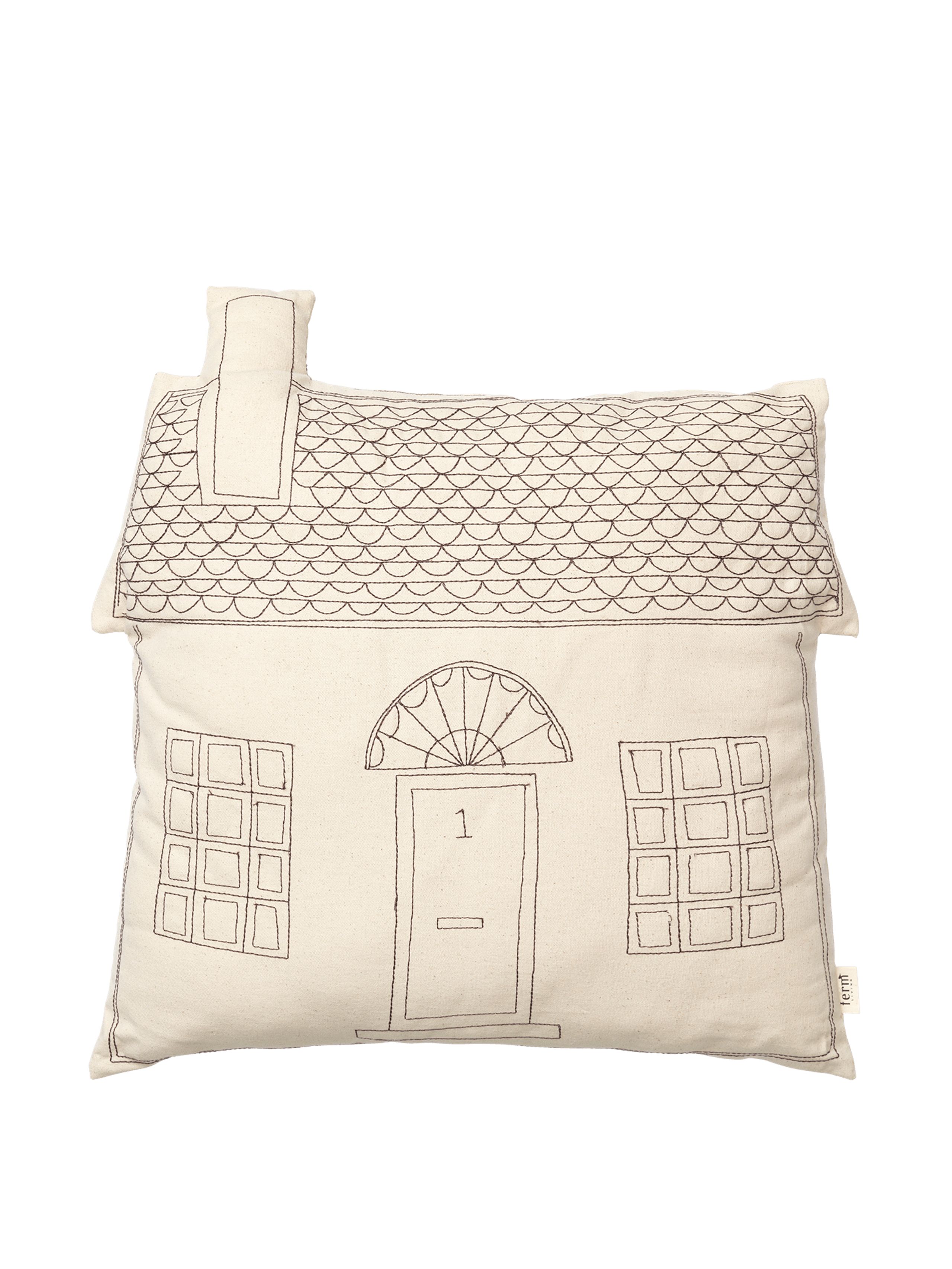 Ferm Living - Pillow - Abode Cushion - Abode Cushion - Cottage House