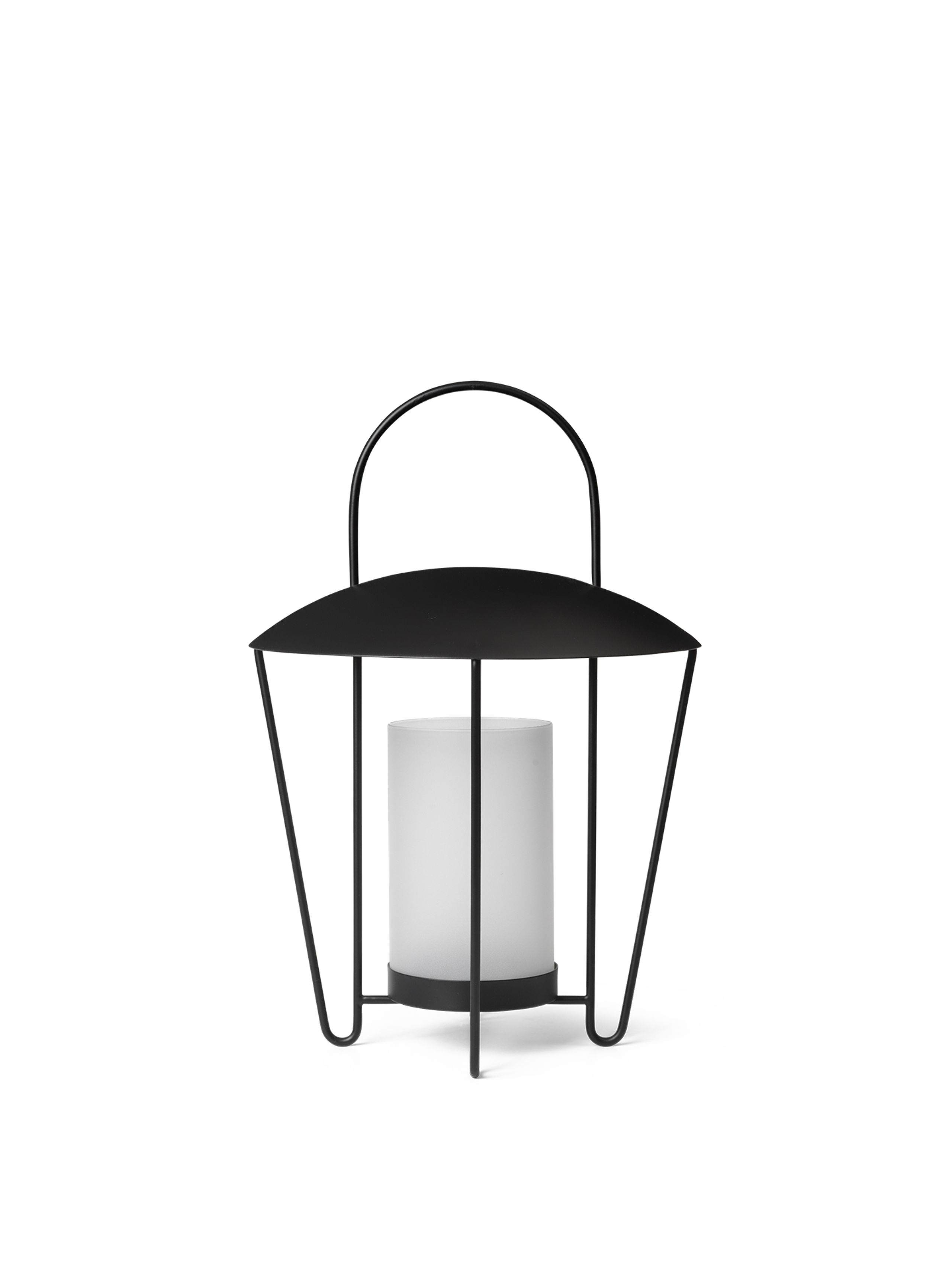 Ferm Living - Lantern - Abri Lantern - Abri Lantern - Black