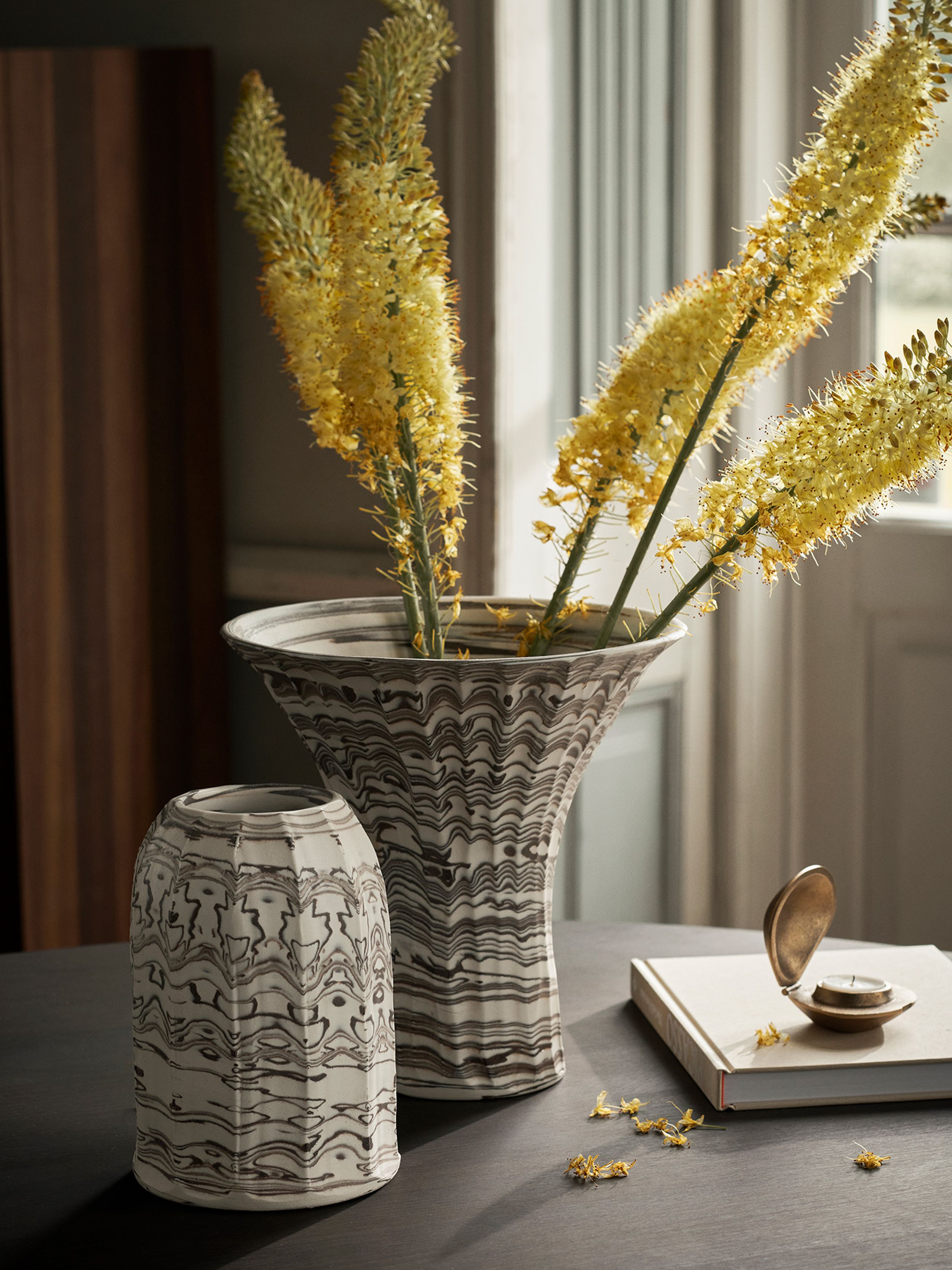 Ferm Living - - Blend Vase - Blend Vase - Large - Natural
