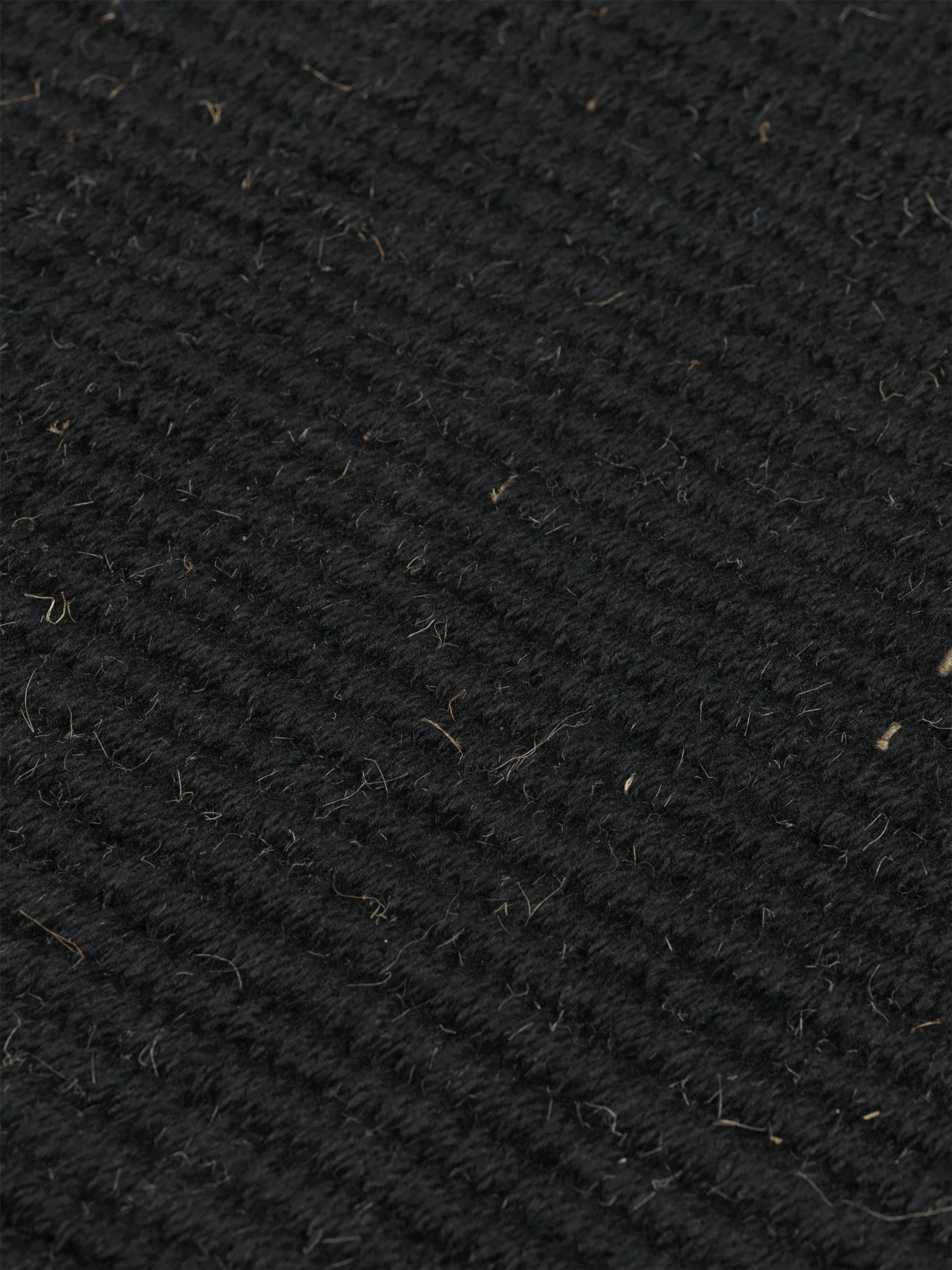 Ferm Living - - Block Runner - Block Runner - Black/Natural