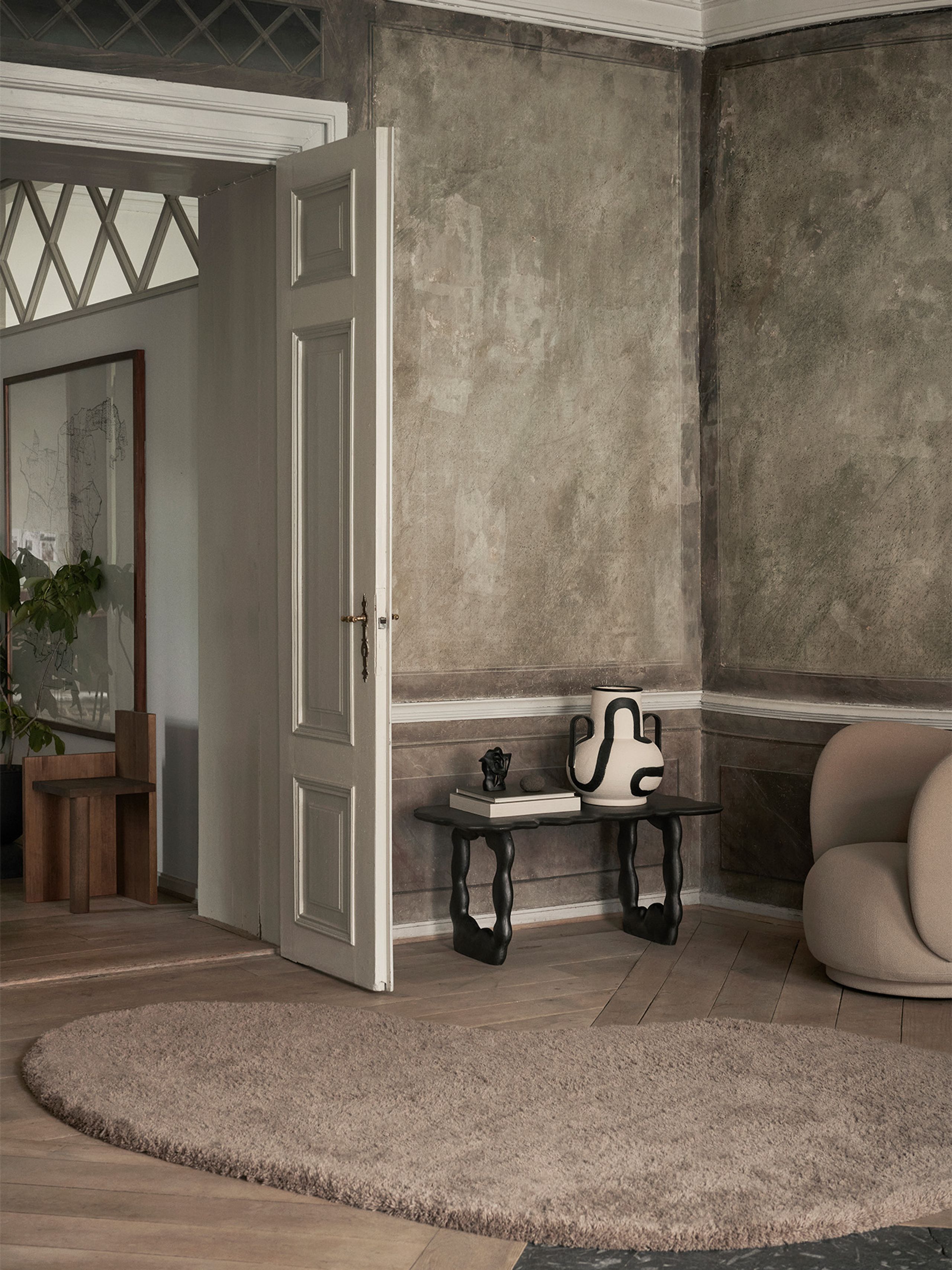 Ferm Living - - Dal Piece - Dal Piece - Black Aluminium