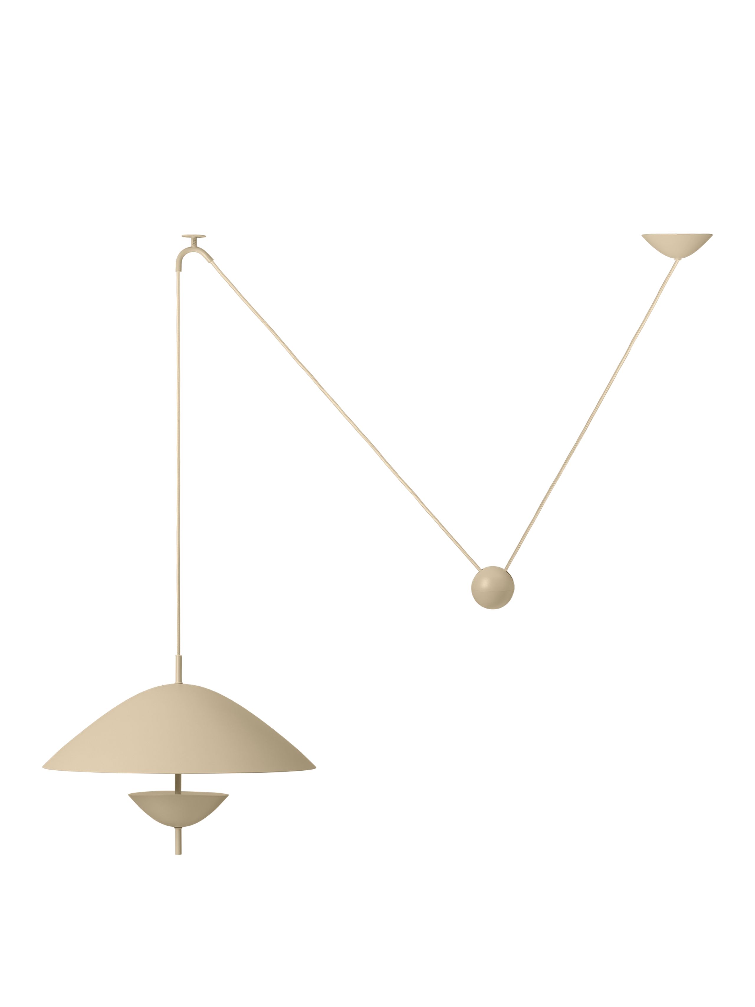 Ferm Living - Pendelleuchte - Lod Pendant - Lod Pendant - Cashmere