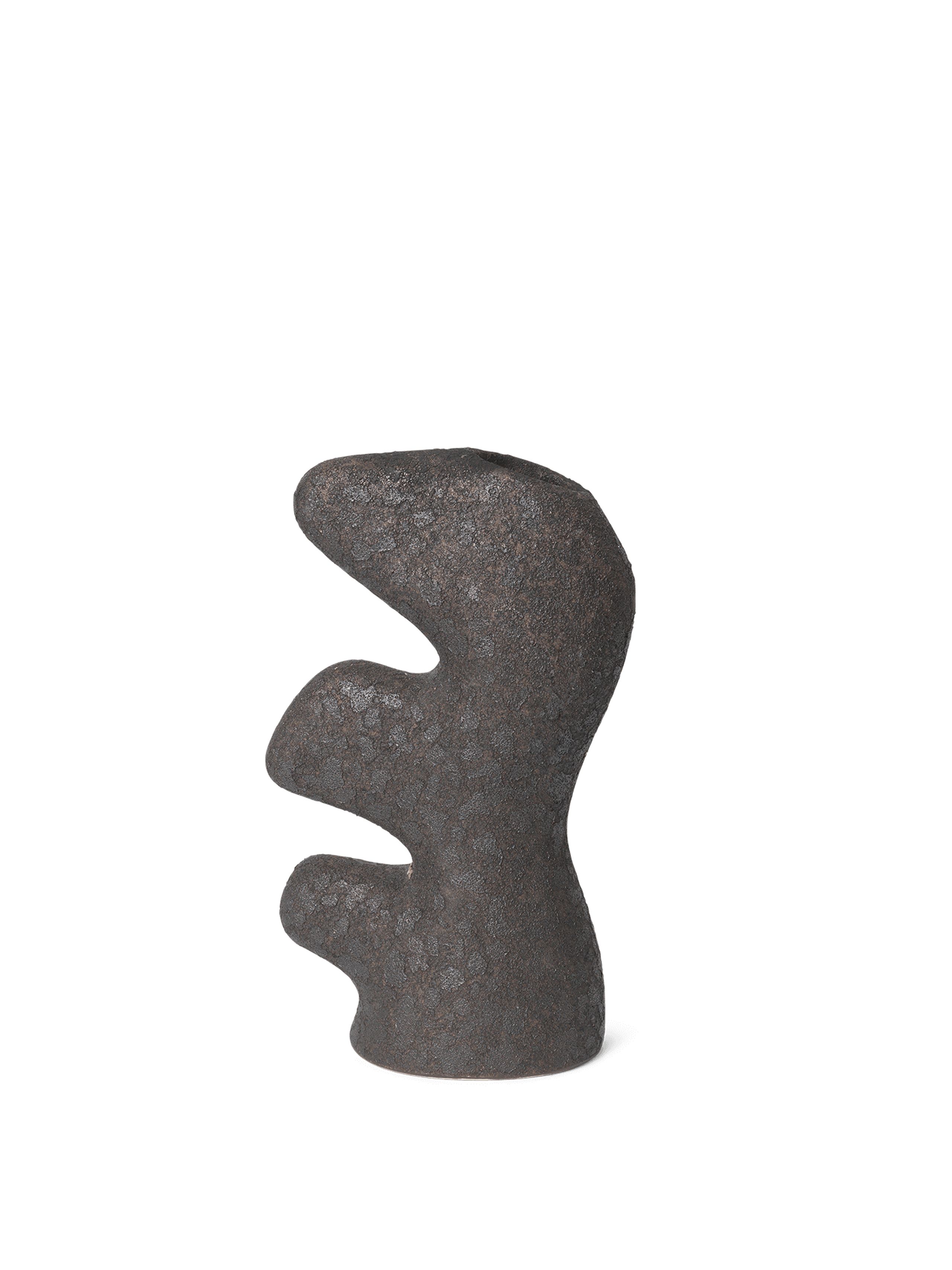 Ferm Living - - Yara Vase - Yara Vase - Small - Rustic Iron