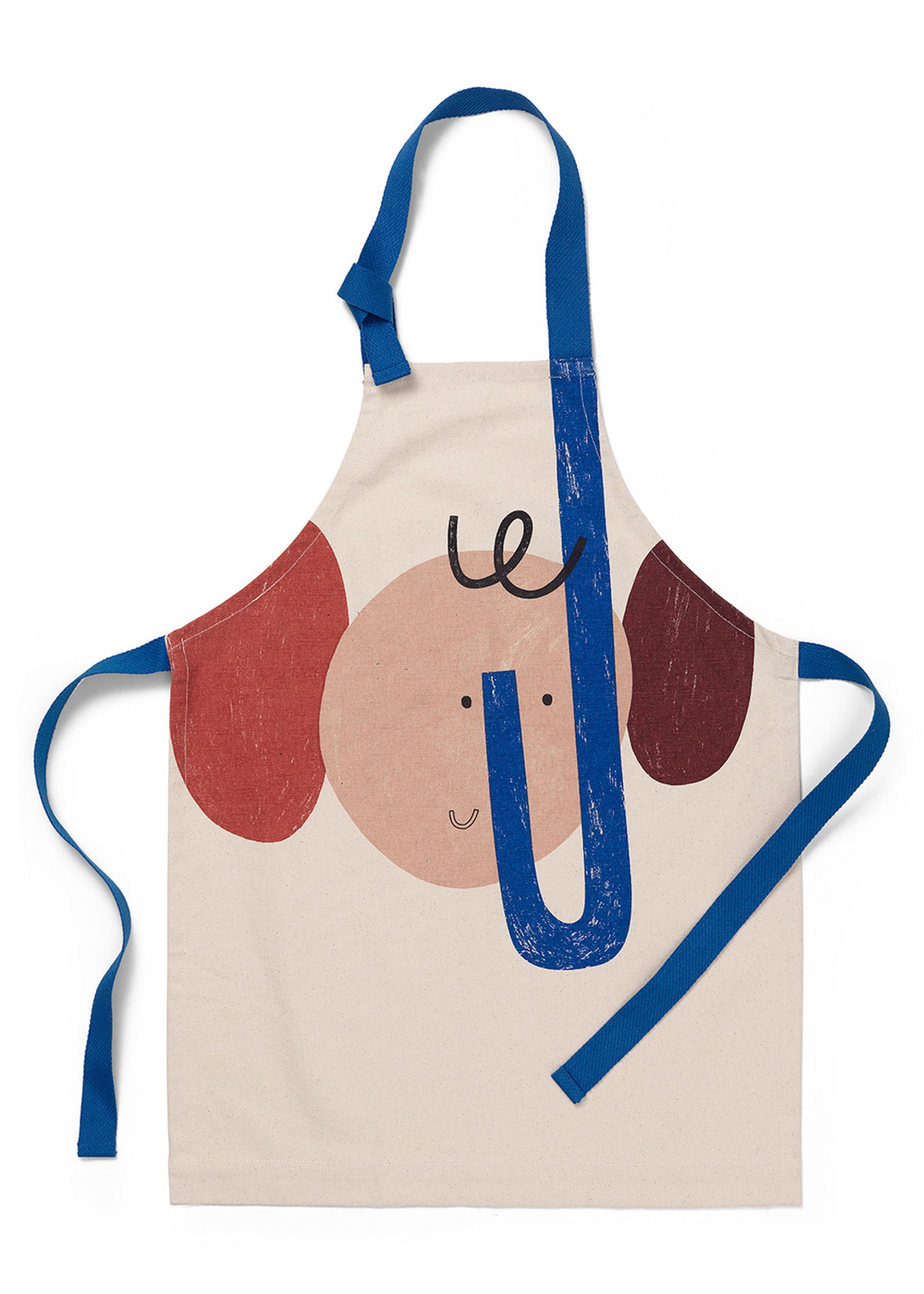 Ferm Living - Grembiule - Elephant Apron - Offwhite