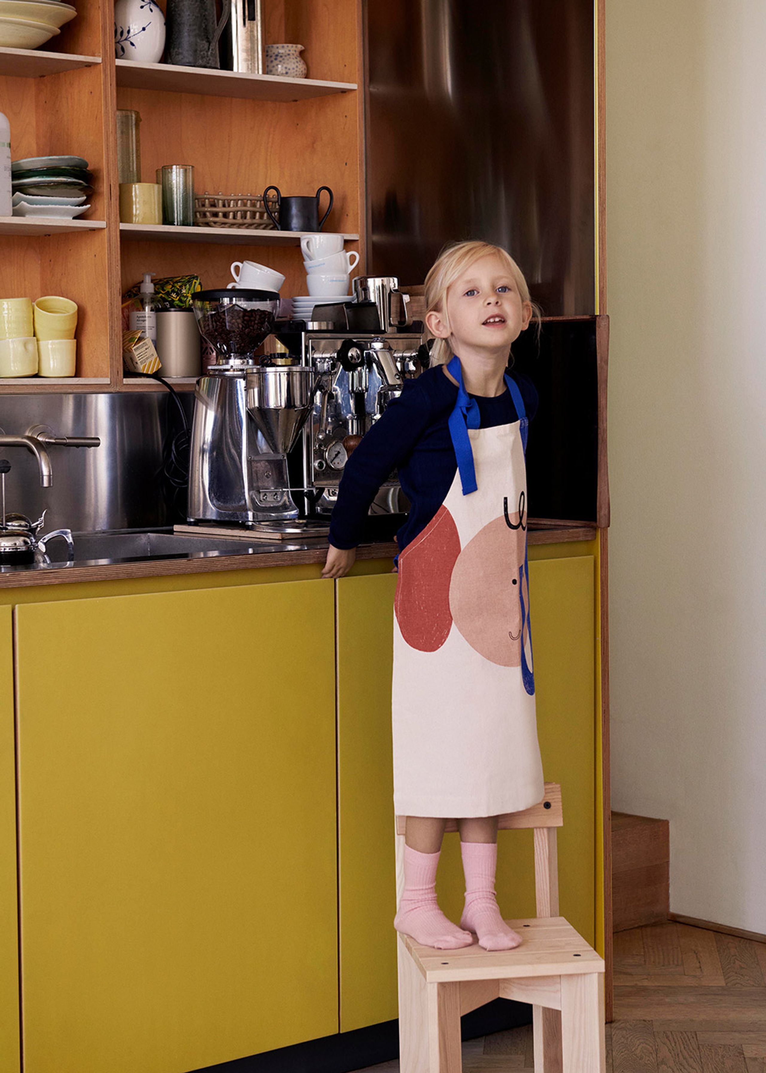 Ferm Living - Grembiule - Elephant Apron - Offwhite