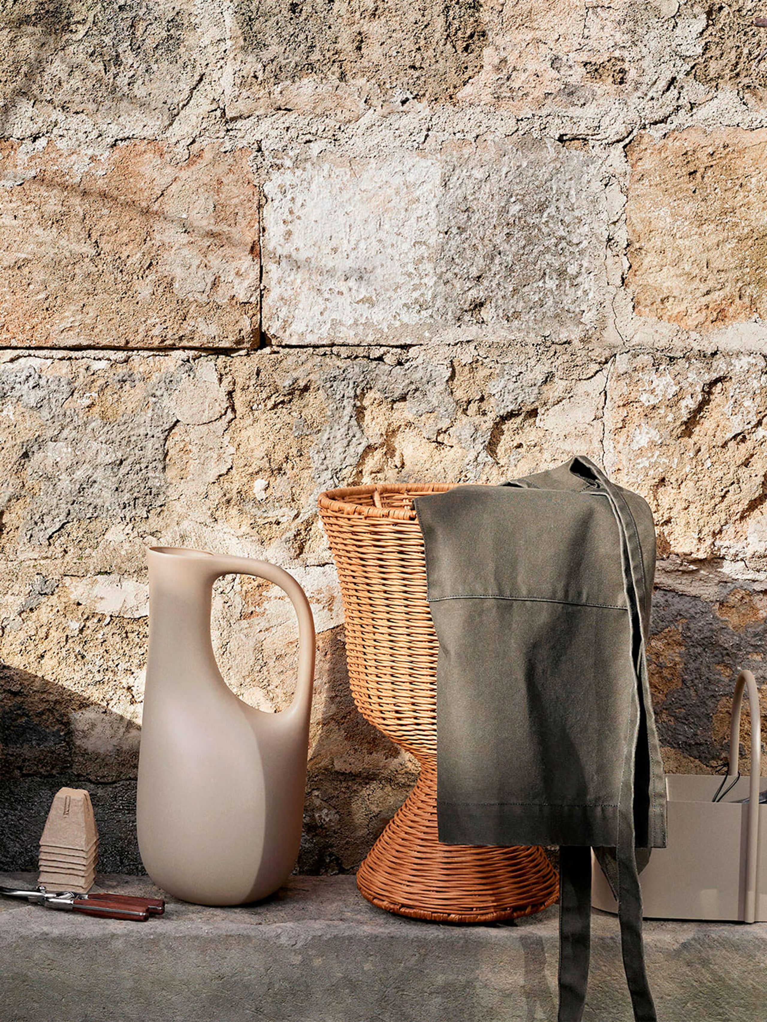 Ferm Living - Apron - Bark Garden Apron - Olive