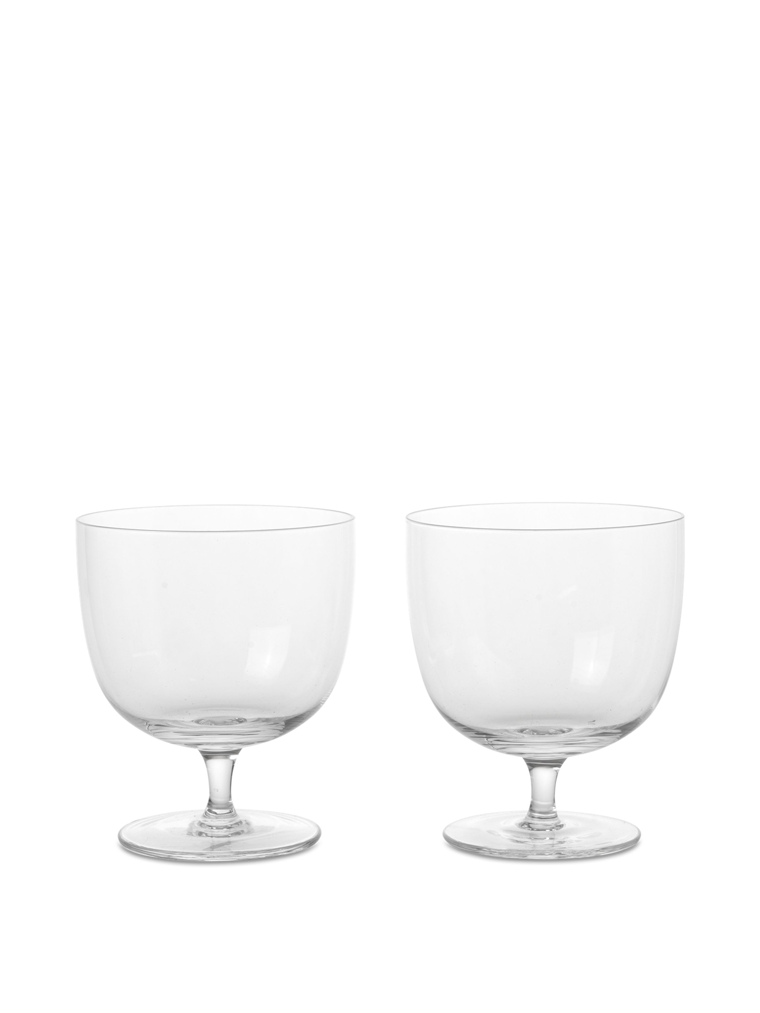 Ferm Living - Glas - Host Water Glasses - Host Water Glasses - Set of 2 - Clear