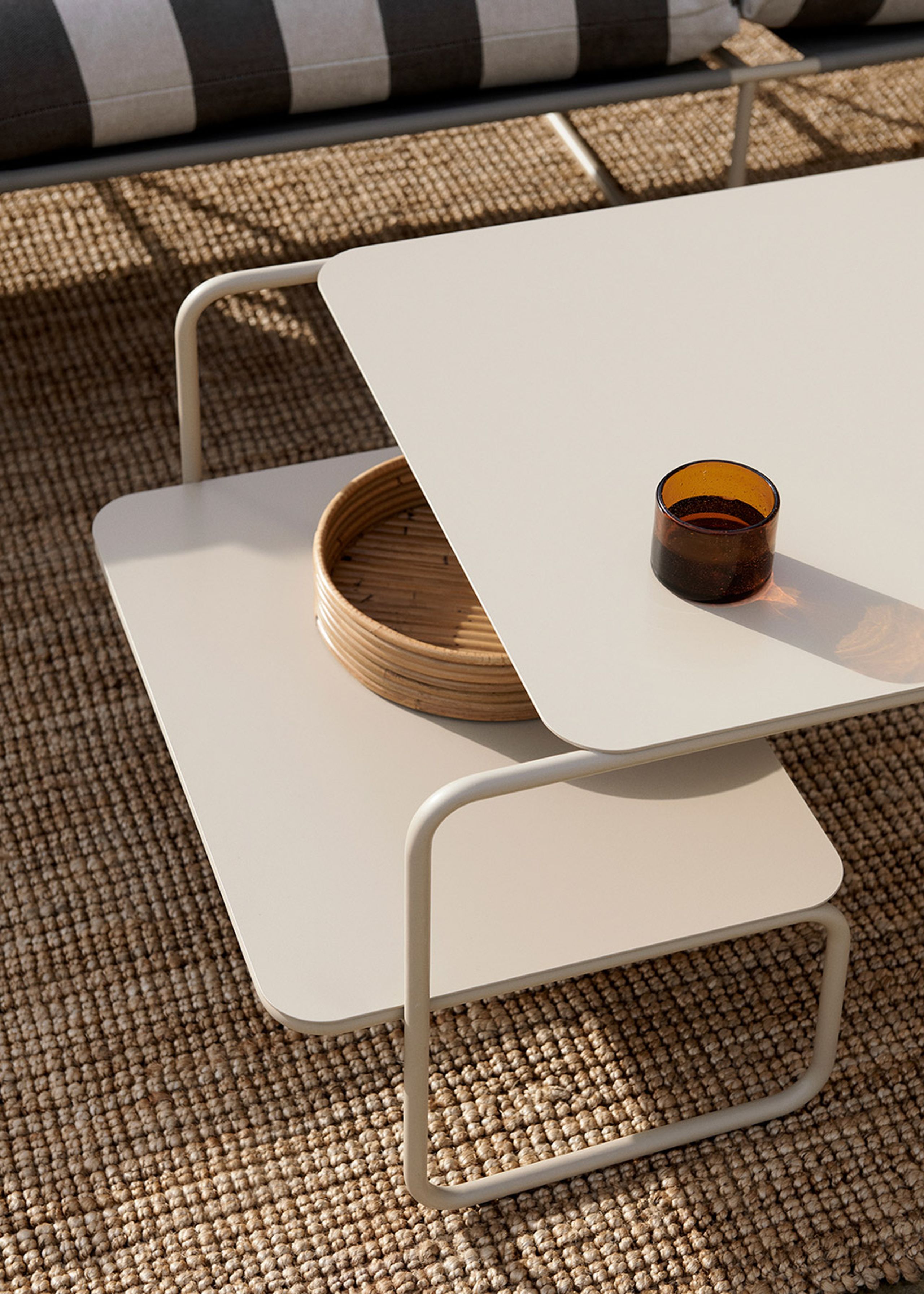 Ferm Living - Lasi - Oli Water Glass - Amber - Low