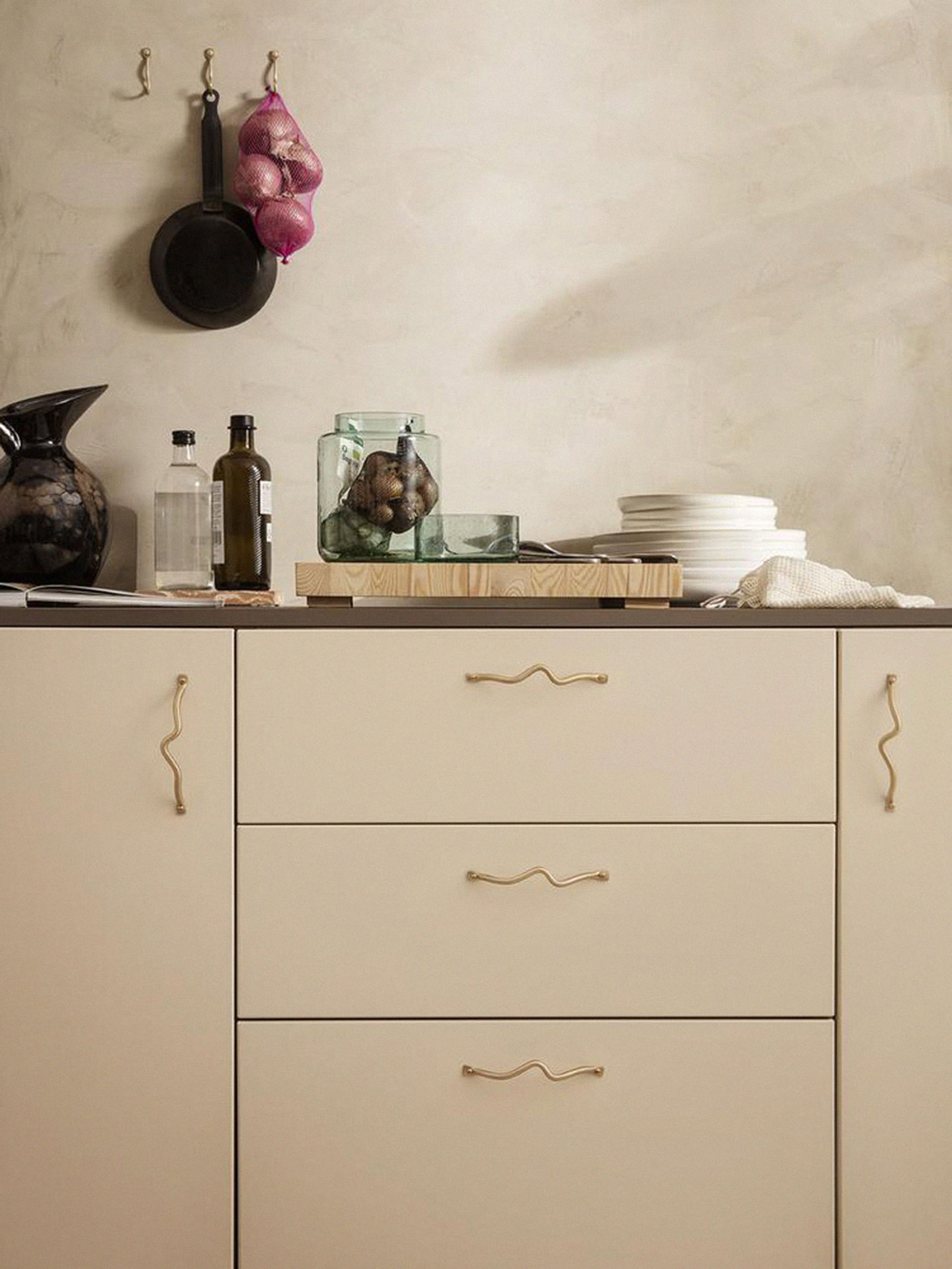 Ferm Living - Handvat - Curvature - Handle - Brass