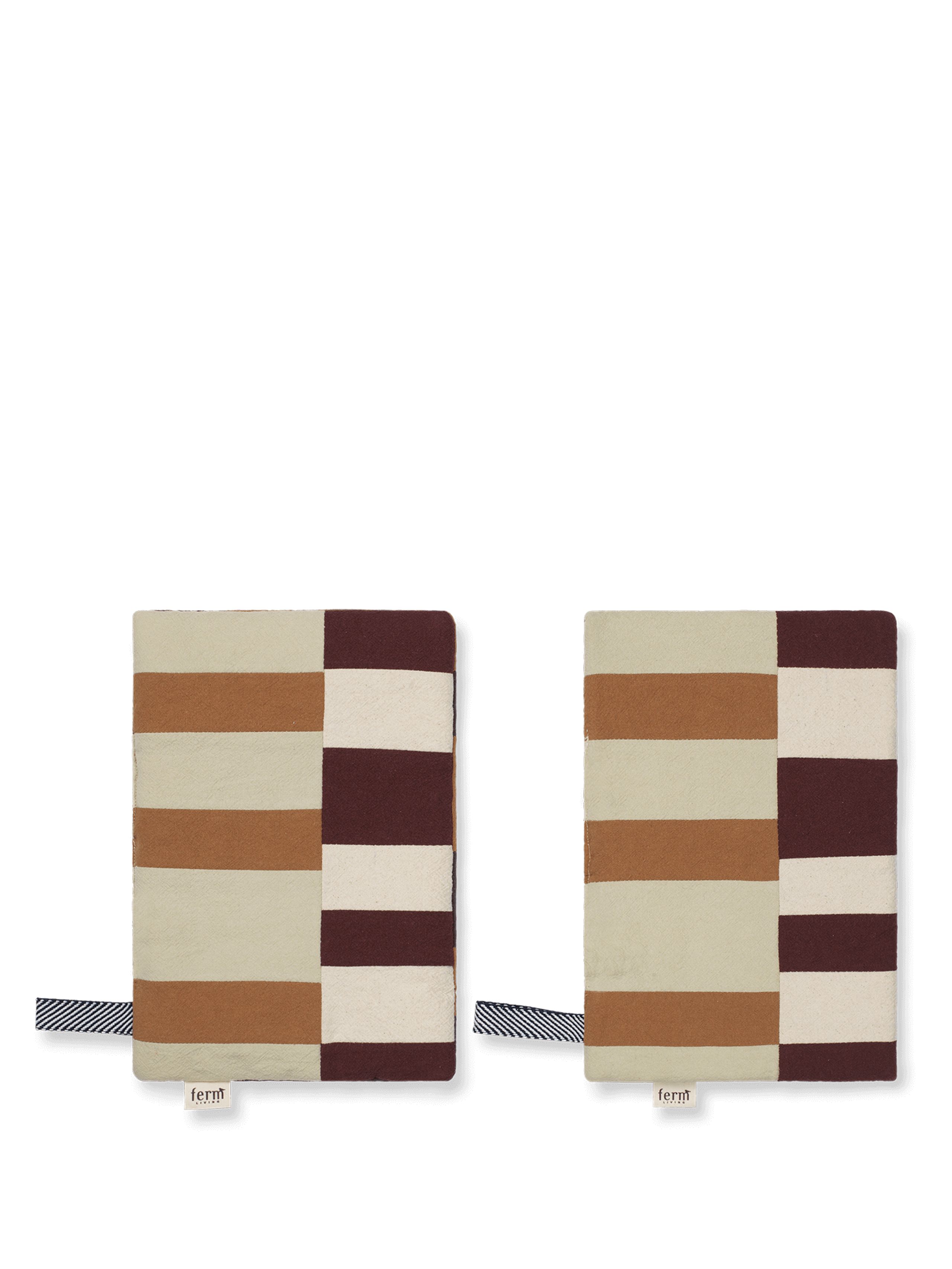 Ferm Living - Pot holders - Section Pot Holder - Set Of 2 - Multi