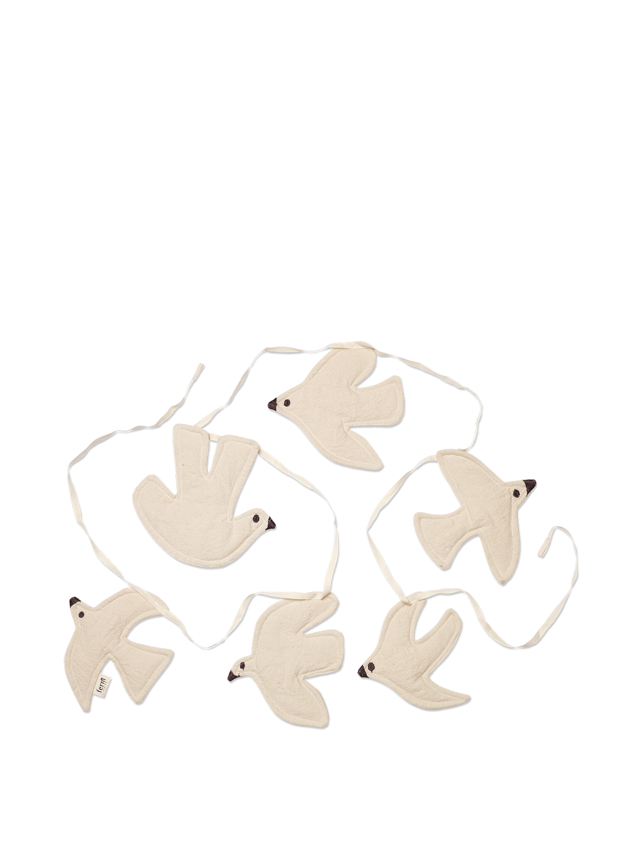 Ferm Living - Festoon - Swif Bird Garland - Undyed