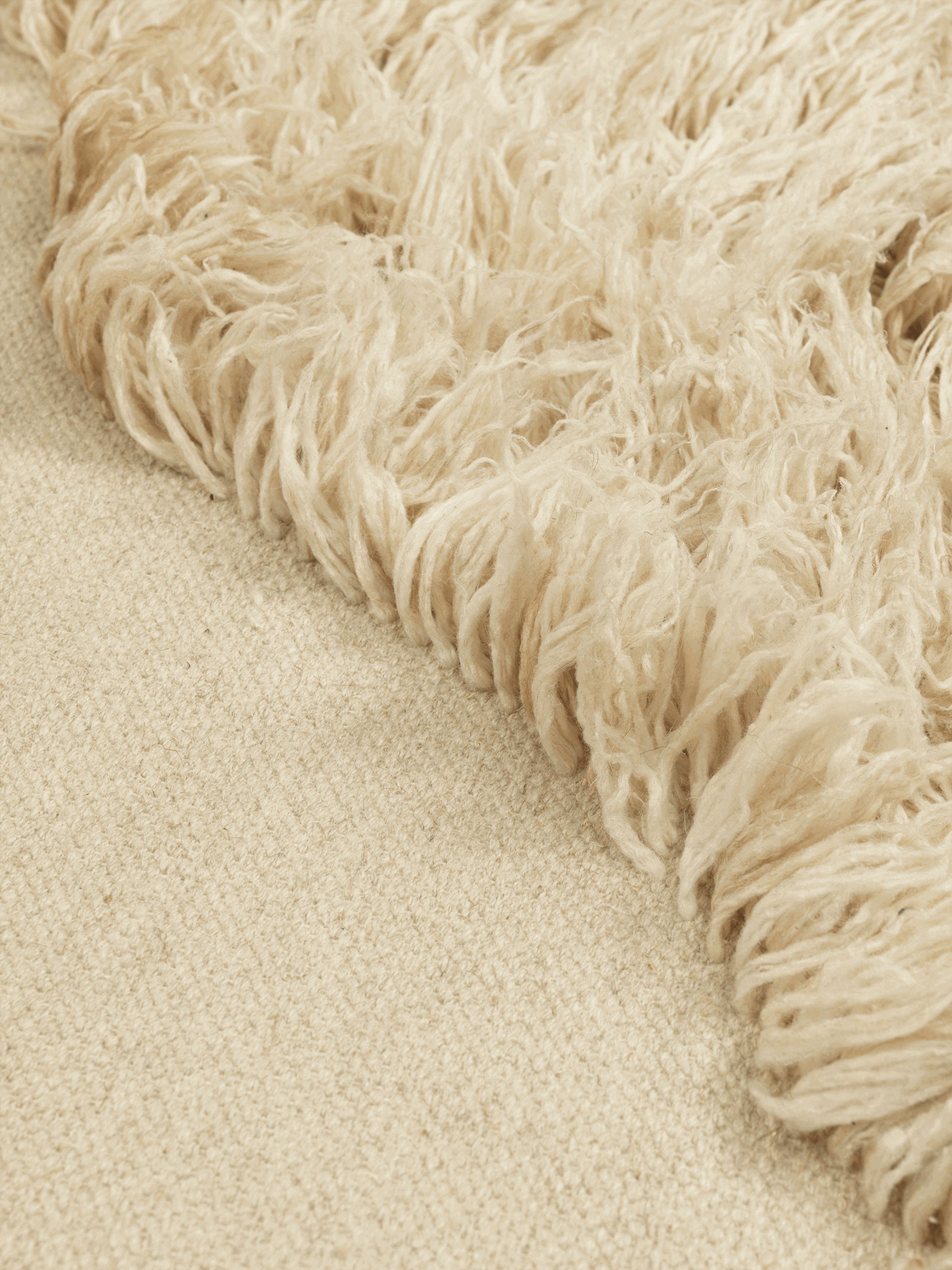 Ferm Living - Gulvtæppe - Norte Rug - Natural