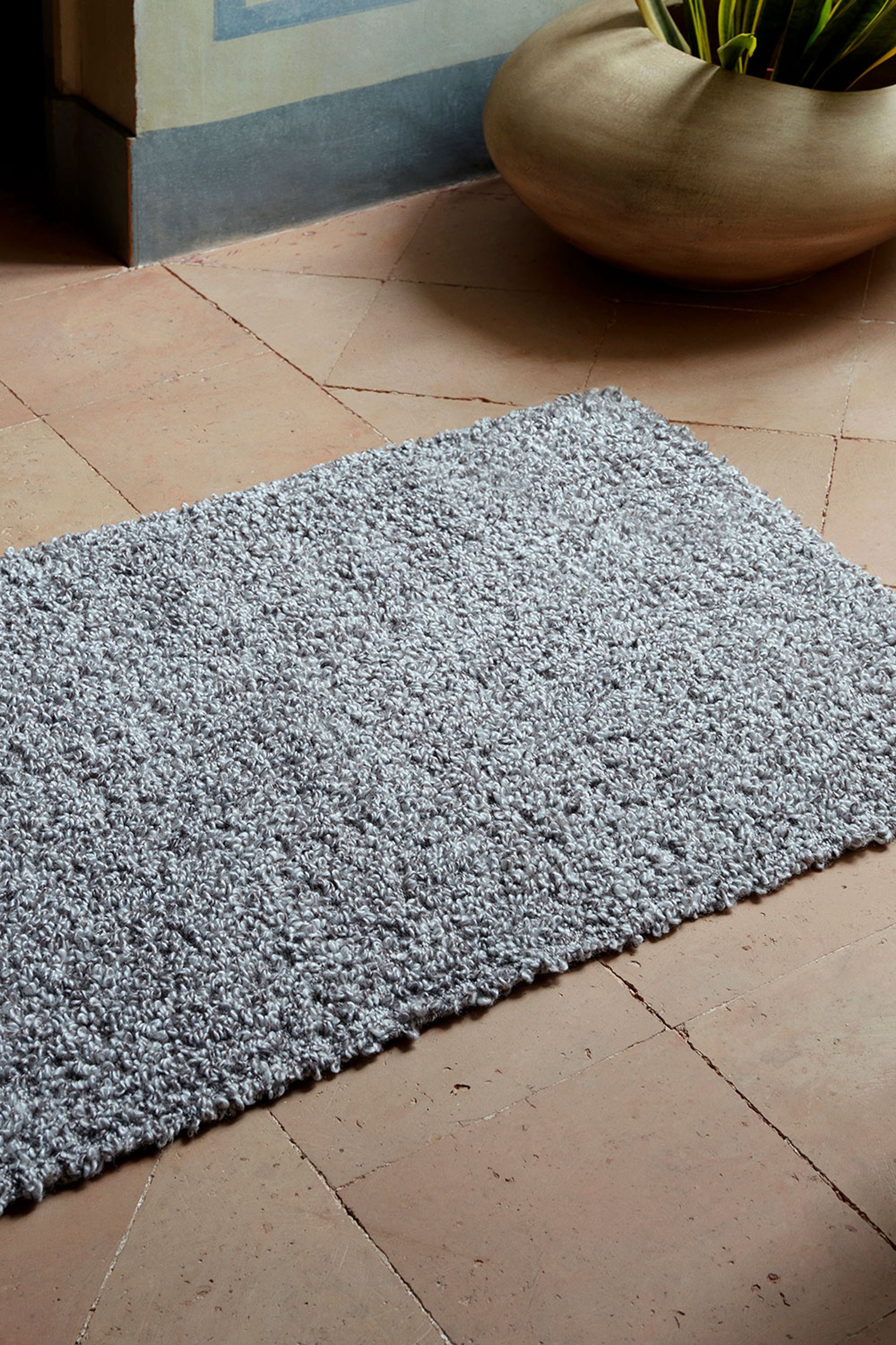 Ferm Living - Rug - Slub Bouclé Rug - Charcoal