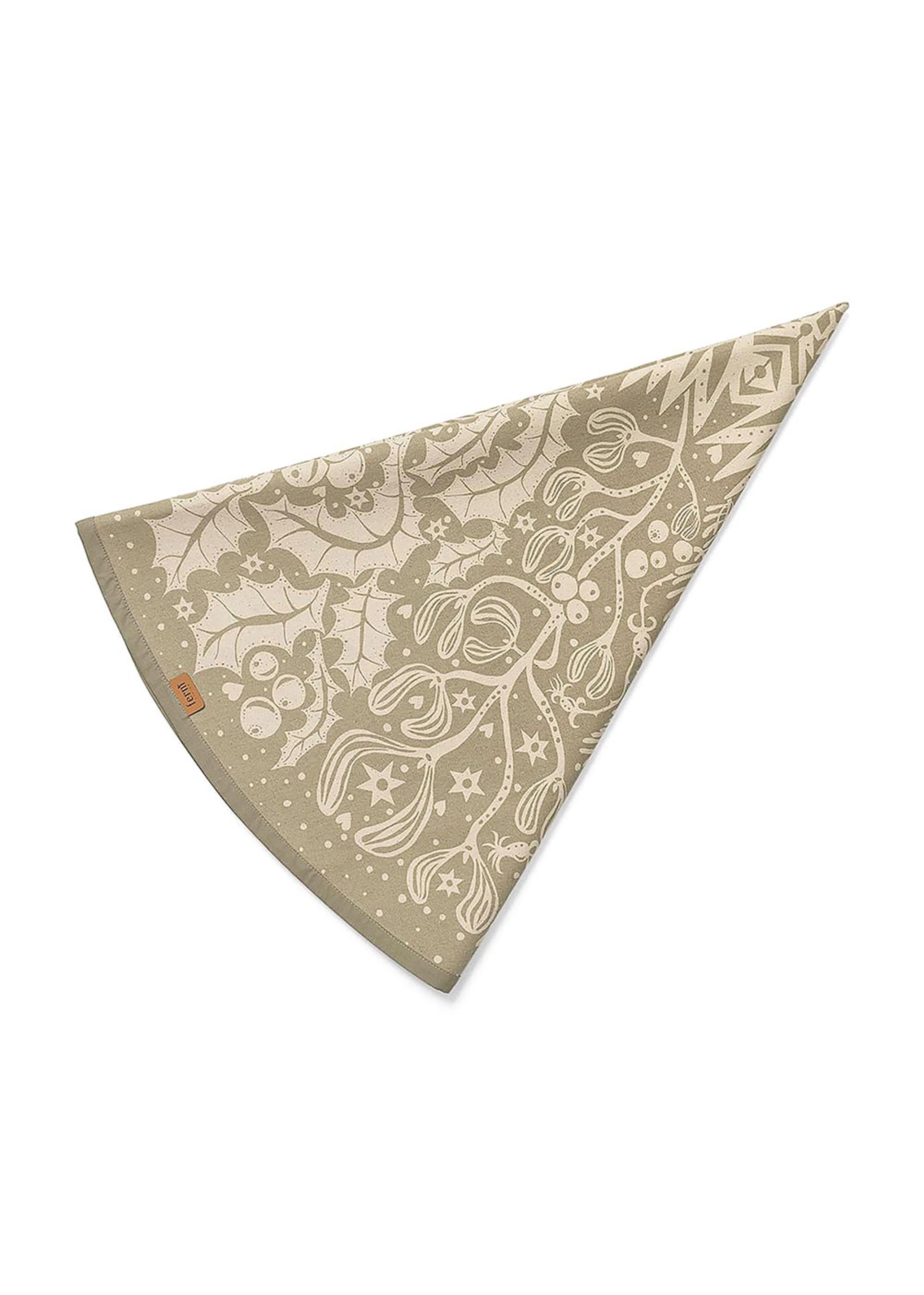 Ferm Living - Alfombra - Winter Forest Tree Blanket - Sage