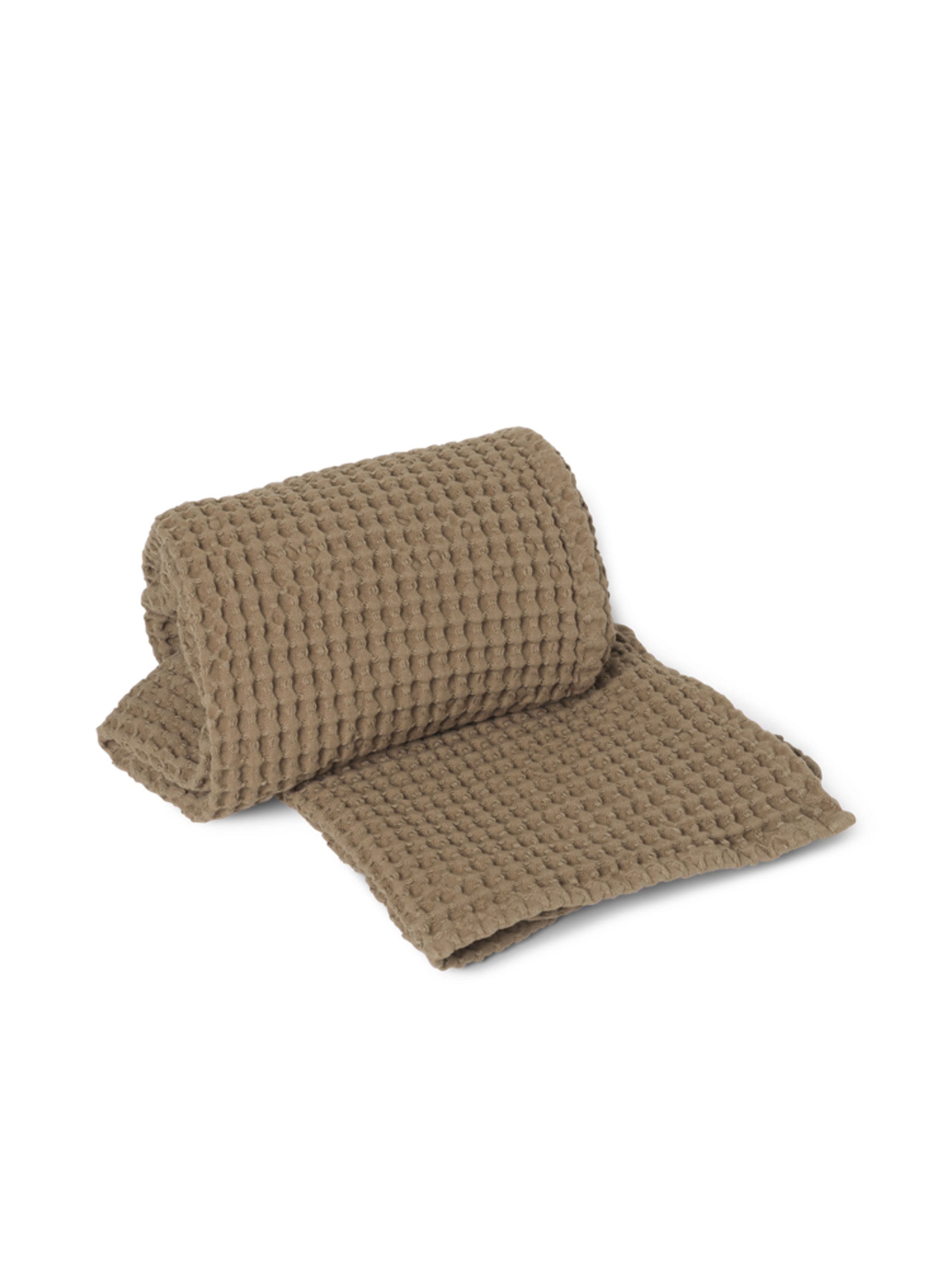 Ferm Living - Towel - Organic Bath Towel - Tan