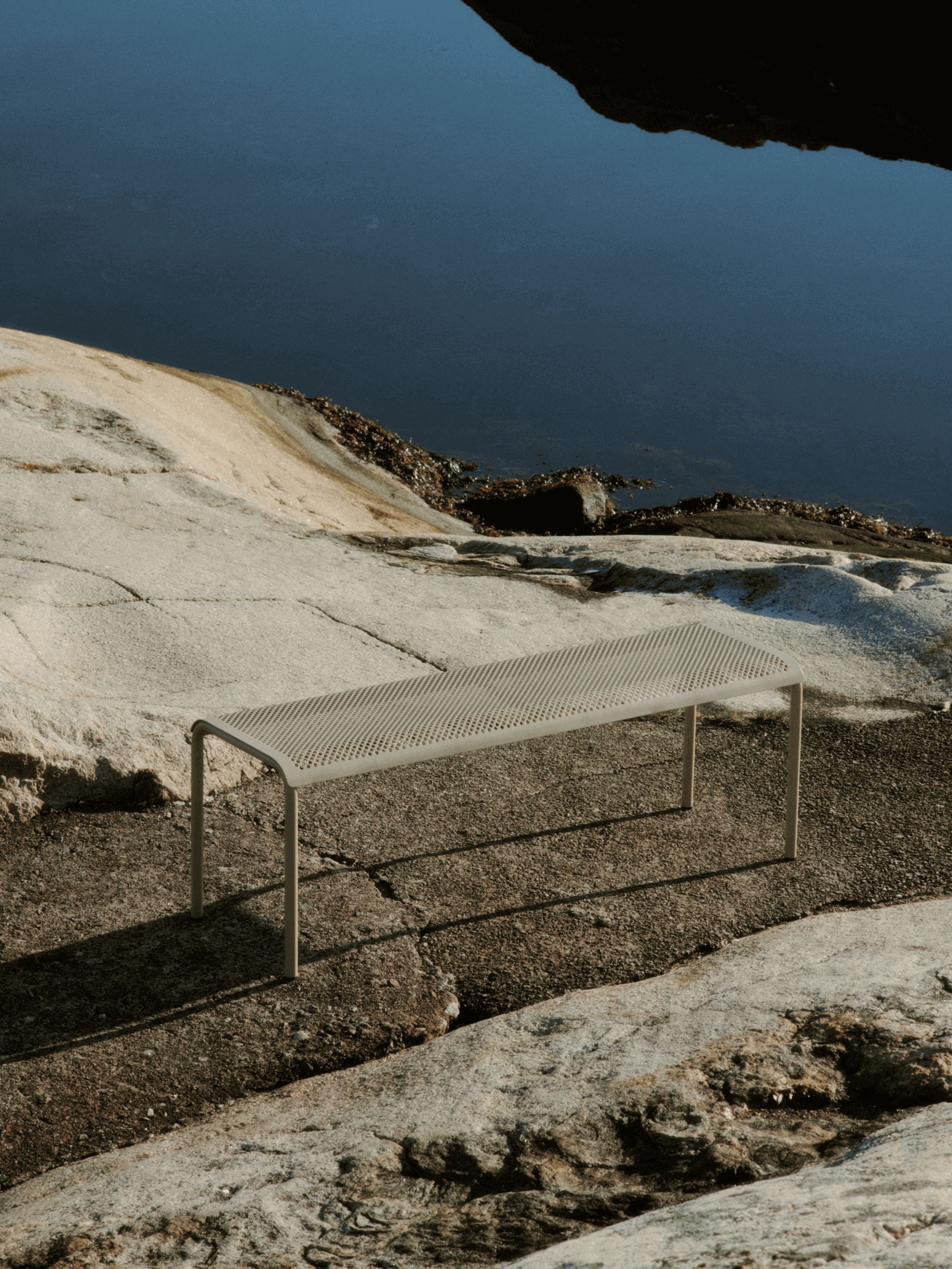 Ferm Living - Garden bench - Dapple Bench - Cashmere