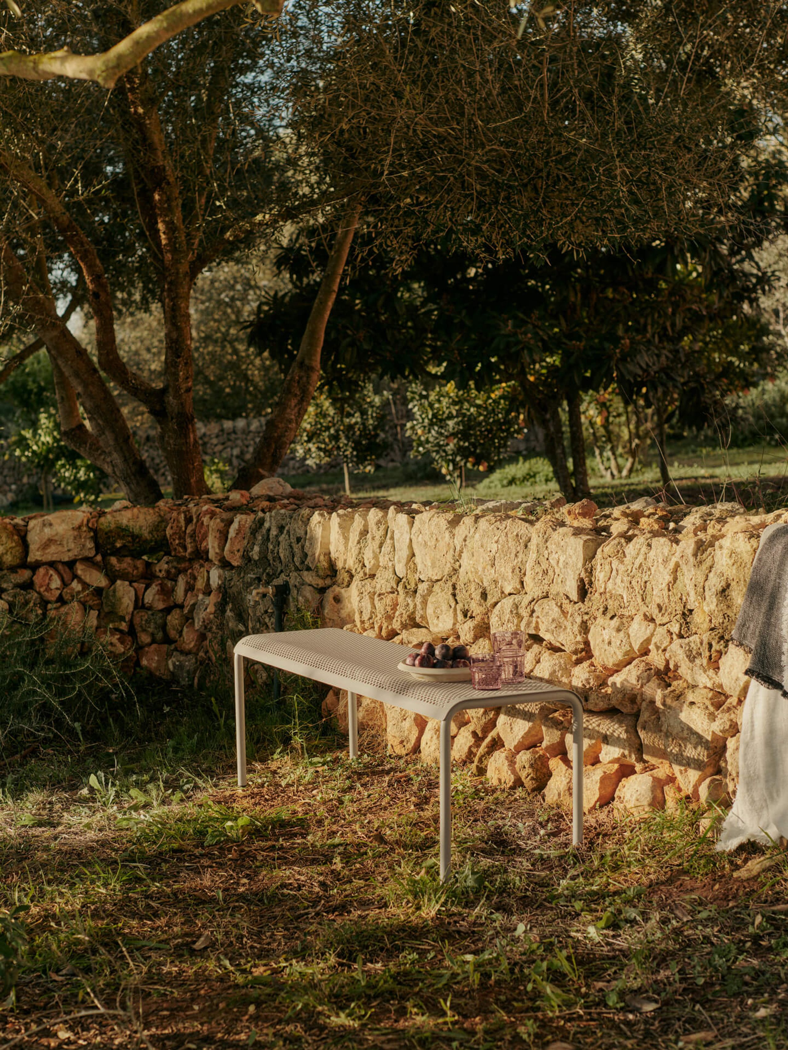 Ferm Living - Garden bench - Dapple Bench - Cashmere