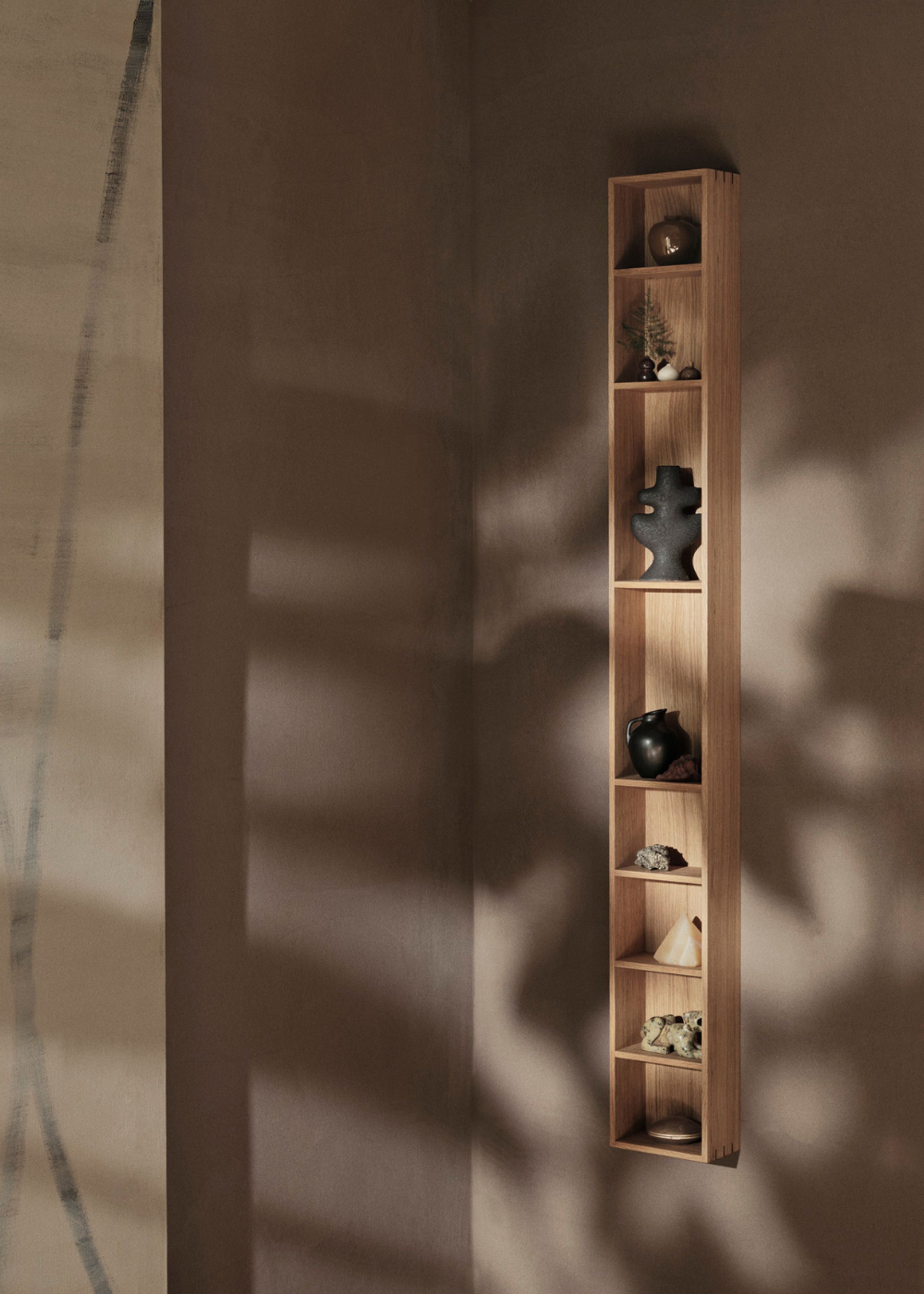 Ferm Living - Étagère - Bon Shelf - Oiled Oak - long