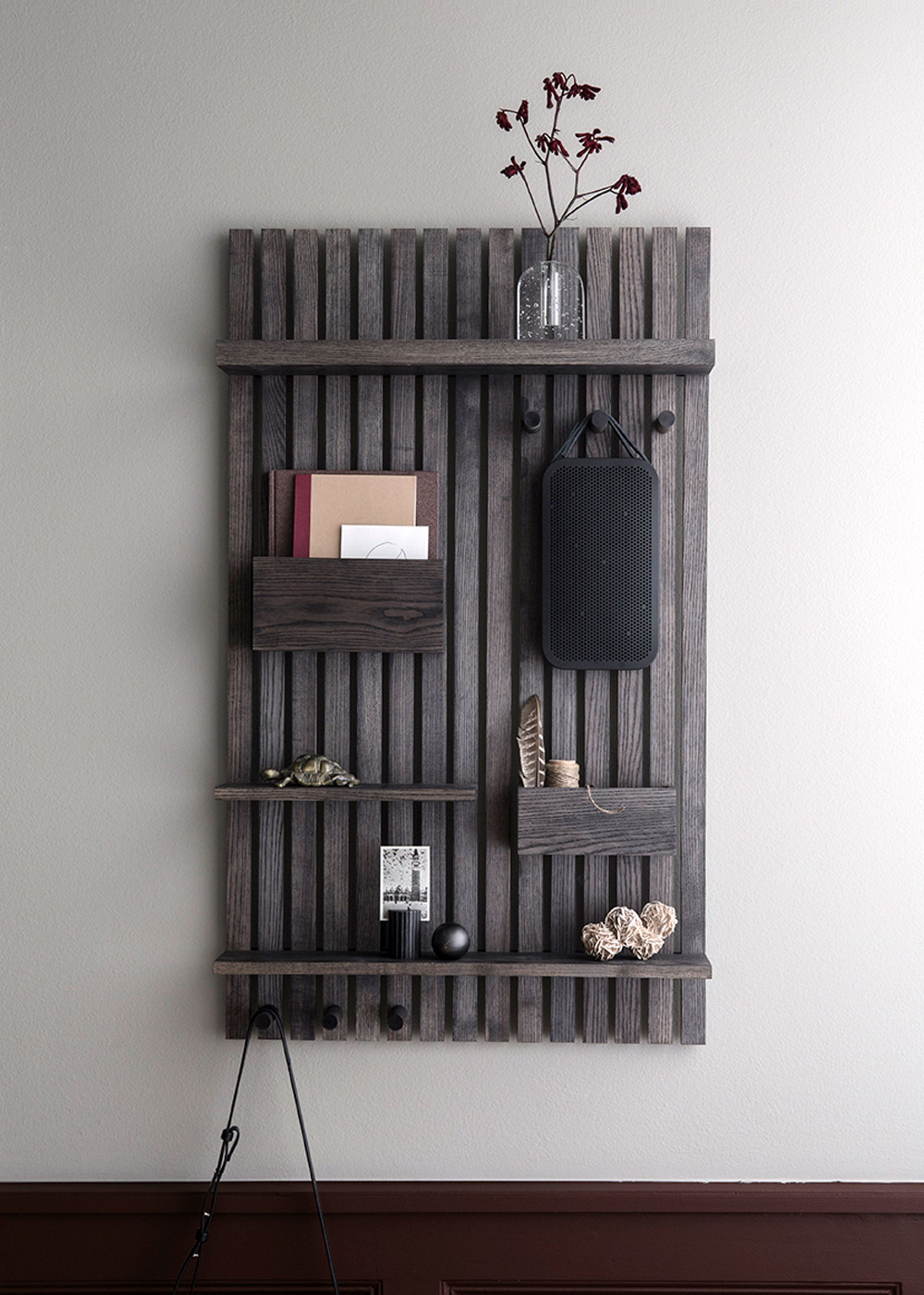 Ferm Living - Shelf - Wooden Multi Shelf - Stained Black