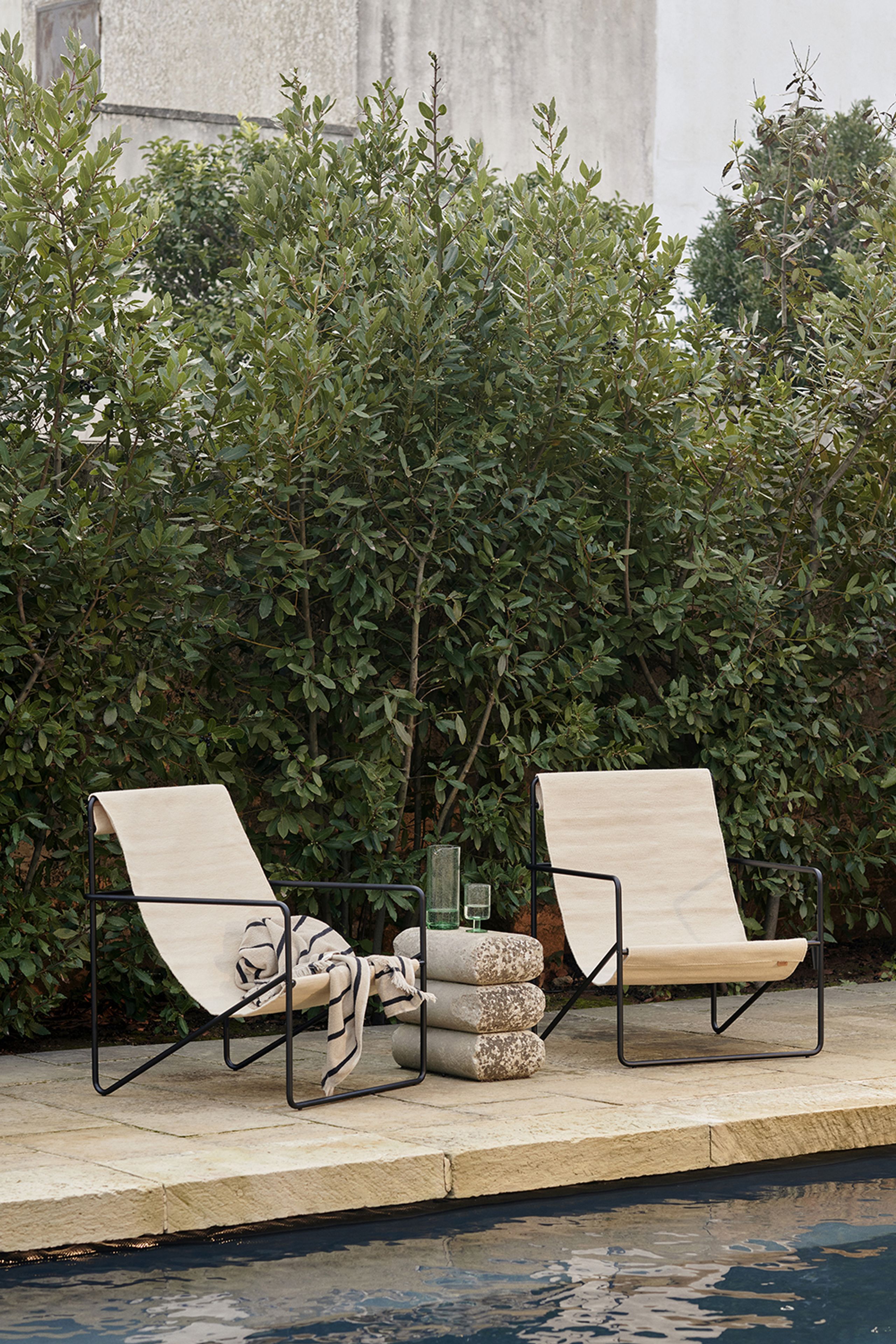 Ferm Living - Cushion - Desert Lounge Seat - Olive